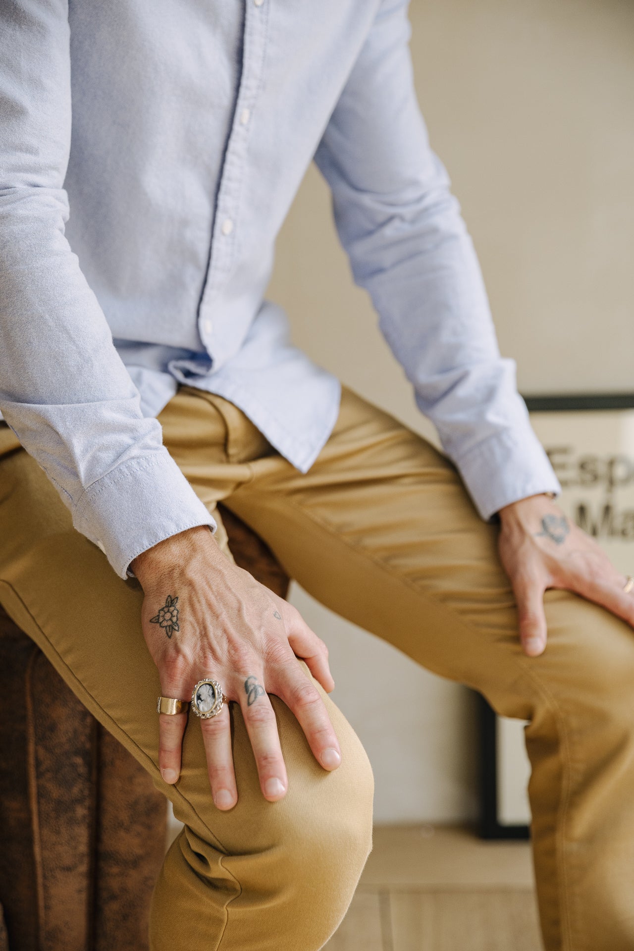 Pantalon chino Homme Gino Epic kelp | Freeman T. Porter