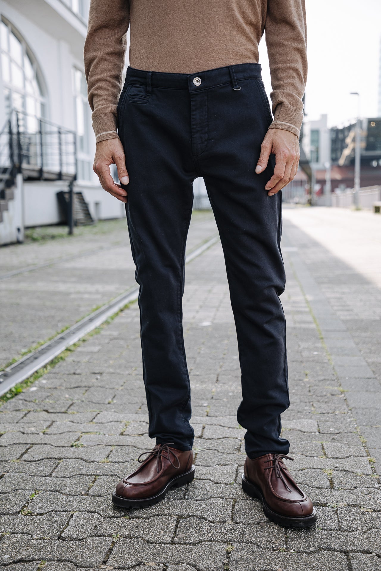 Pantalon chino Homme Gino Epic total eclipse | Freeman T. Porter