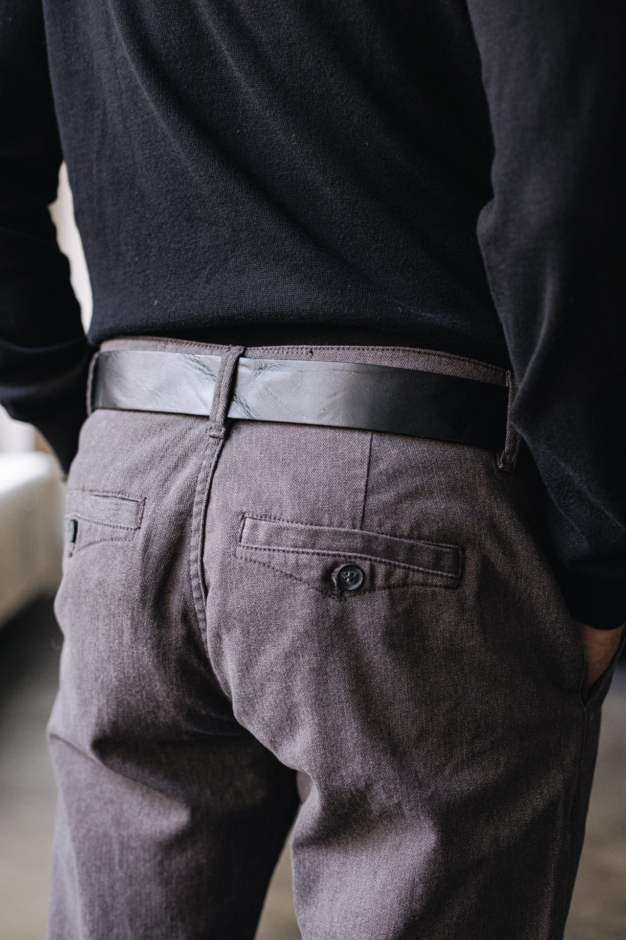 Pantalon chino Unisex Gino Herring anthra | Freeman T. Porter