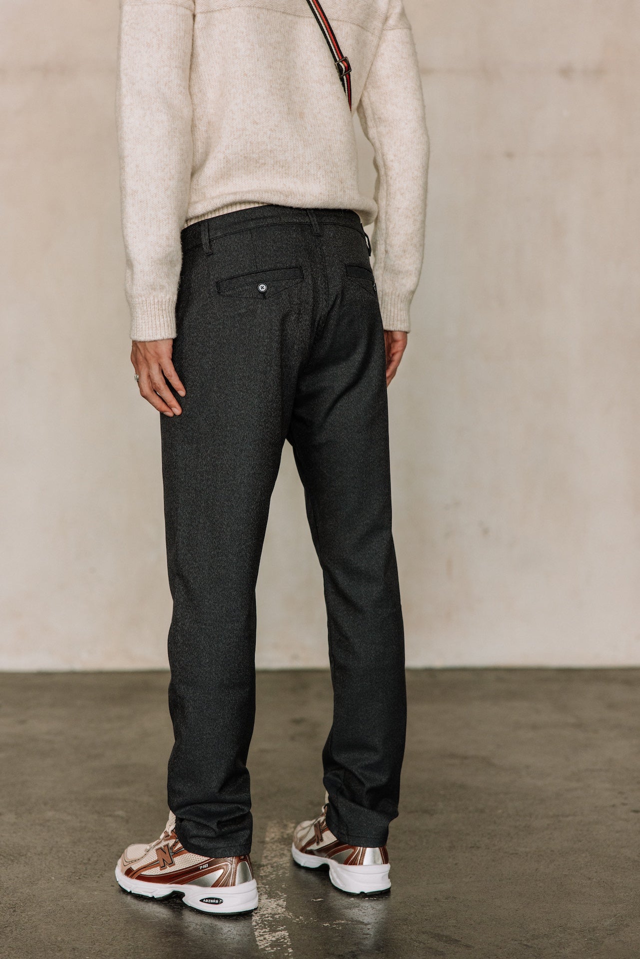 Pantalon chino Hombres Gino Lagoon peacoat | Freeman T. Porter