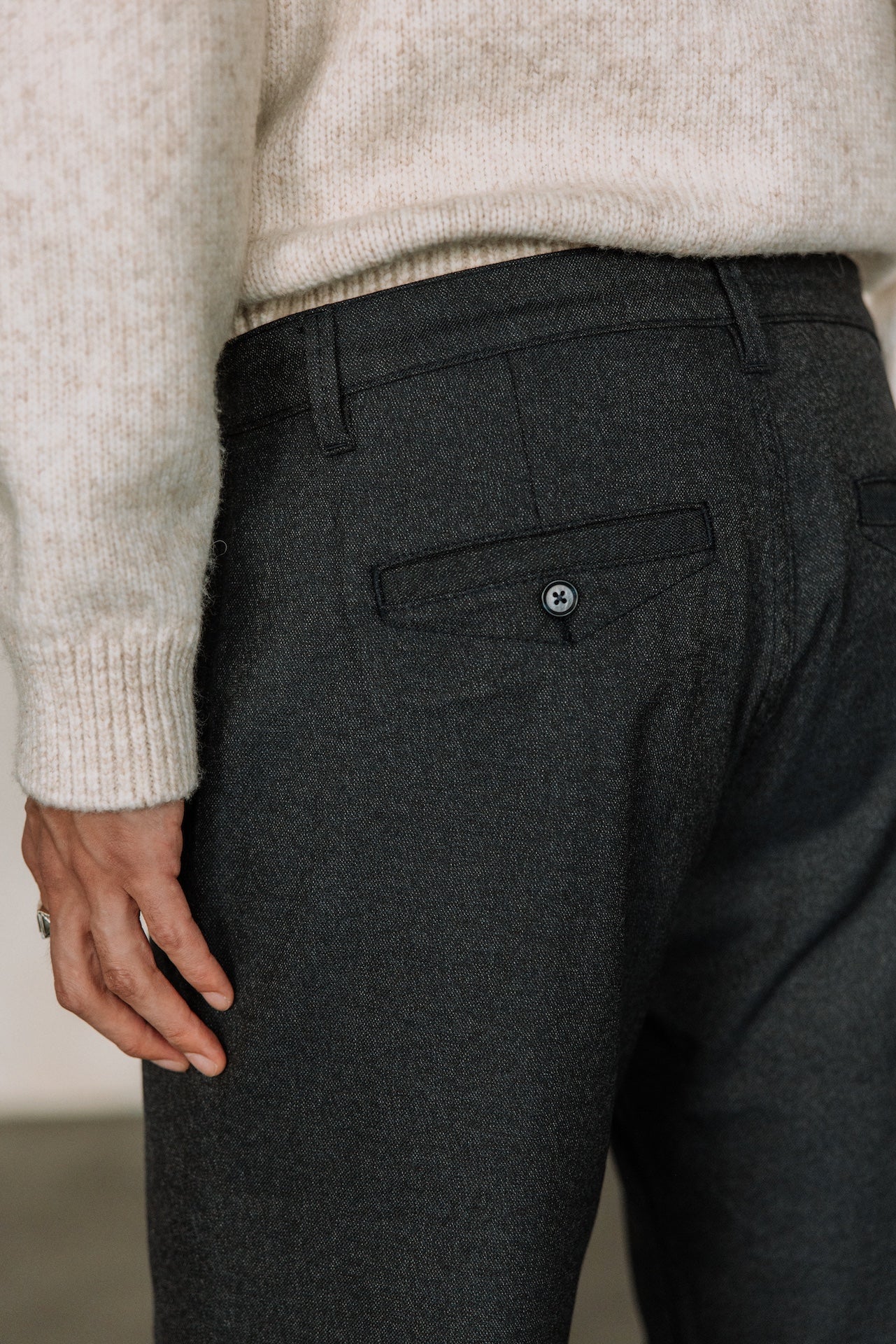 Pantalon chino Homme Gino Lagoon peacoat | Freeman T. Porter