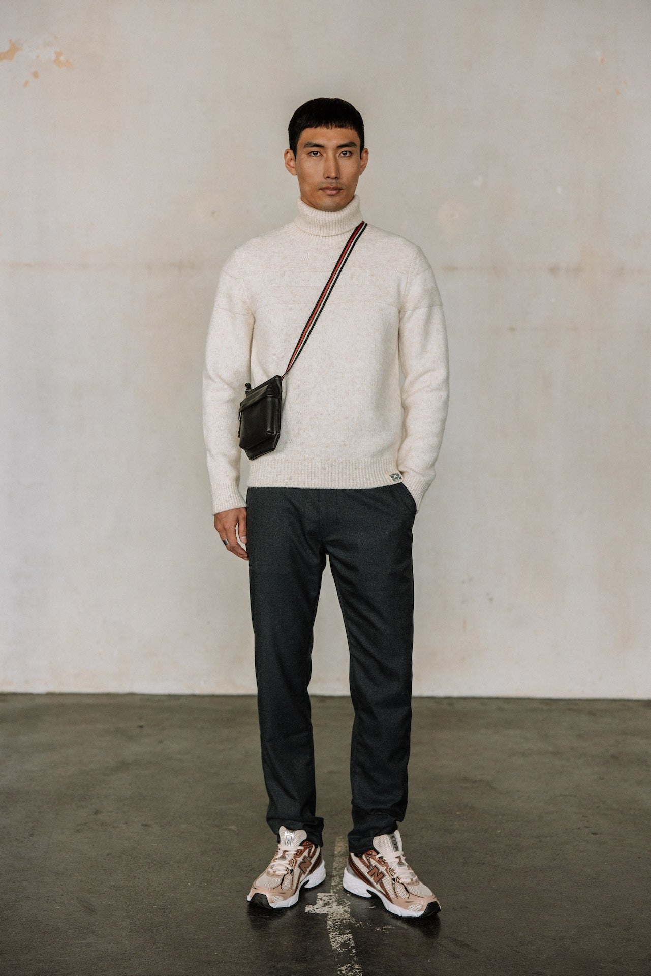 Pantalon chino Homme Gino Lagoon peacoat | Freeman T. Porter