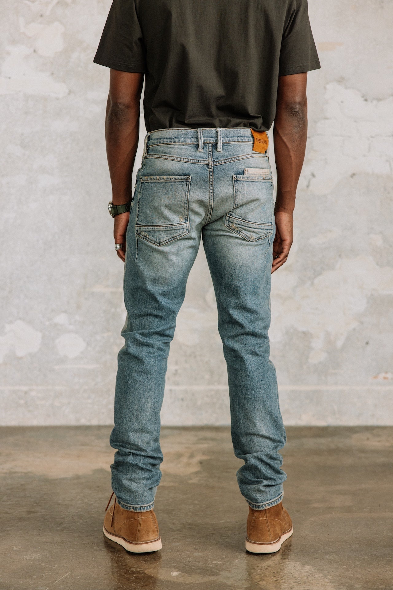 Jeans droit Mann Kurt shark | Freeman T. Porter
