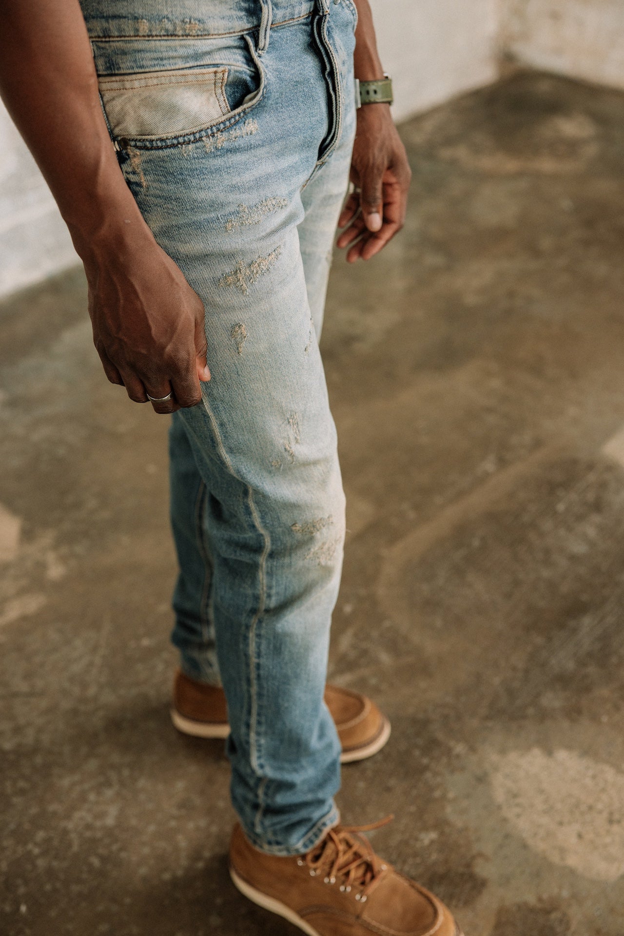Jeans droit Mann Kurt shark | Freeman T. Porter