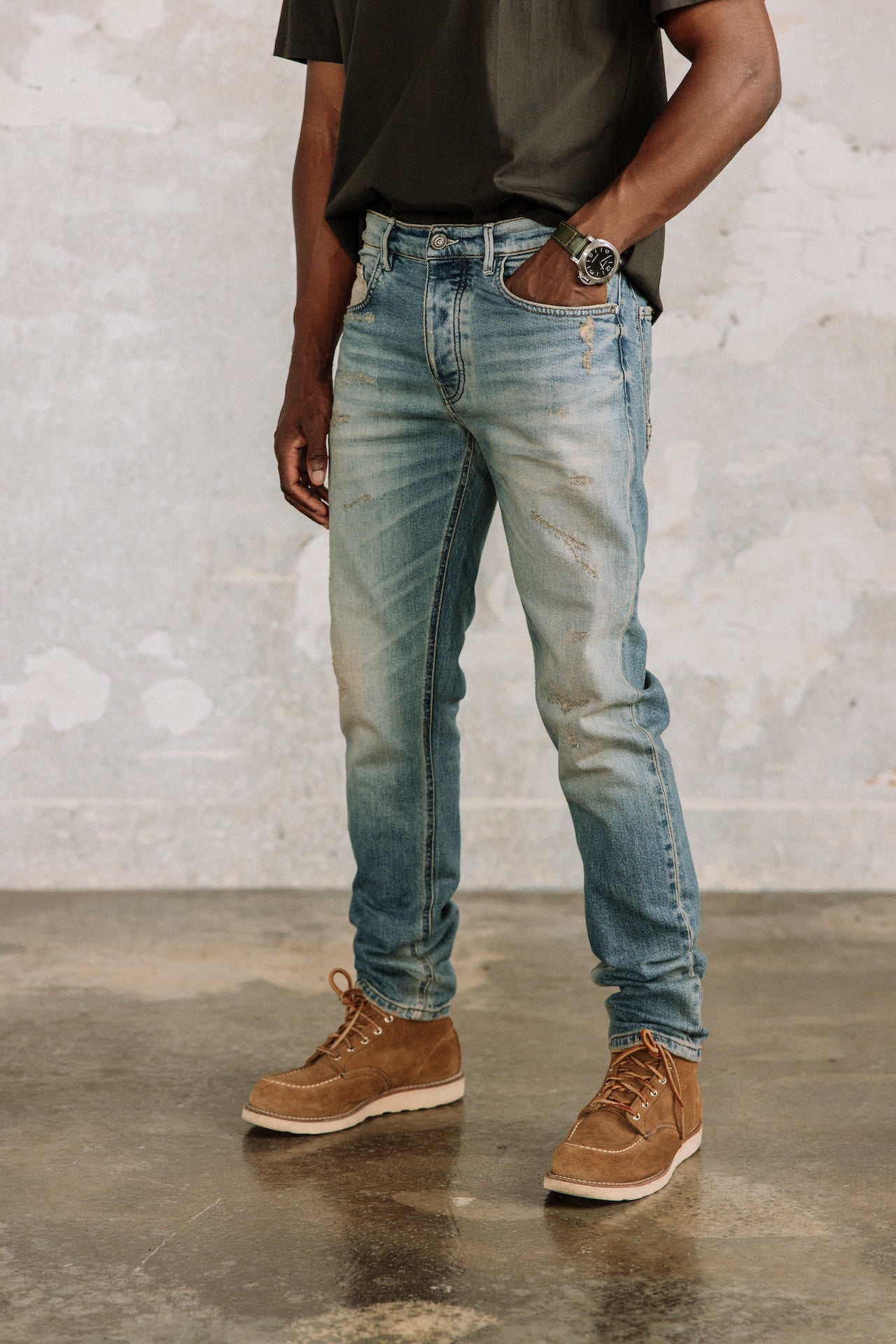 Jeans droit Mann Kurt shark | Freeman T. Porter