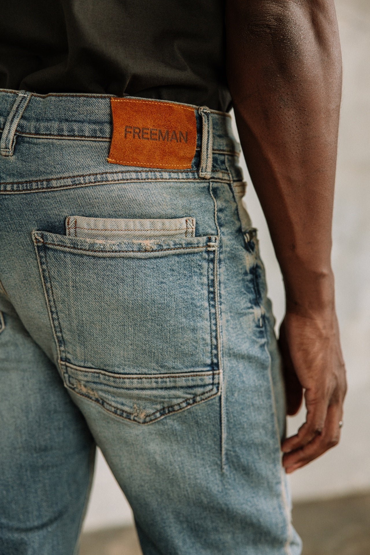 Jeans droit Mann Kurt shark | Freeman T. Porter