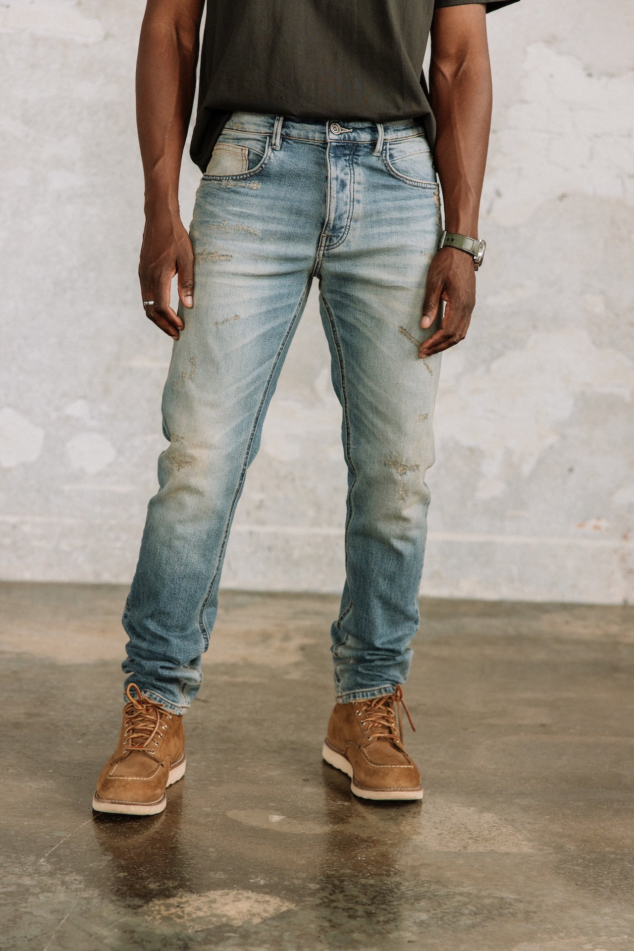 Jeans droit Mann Kurt shark | Freeman T. Porter