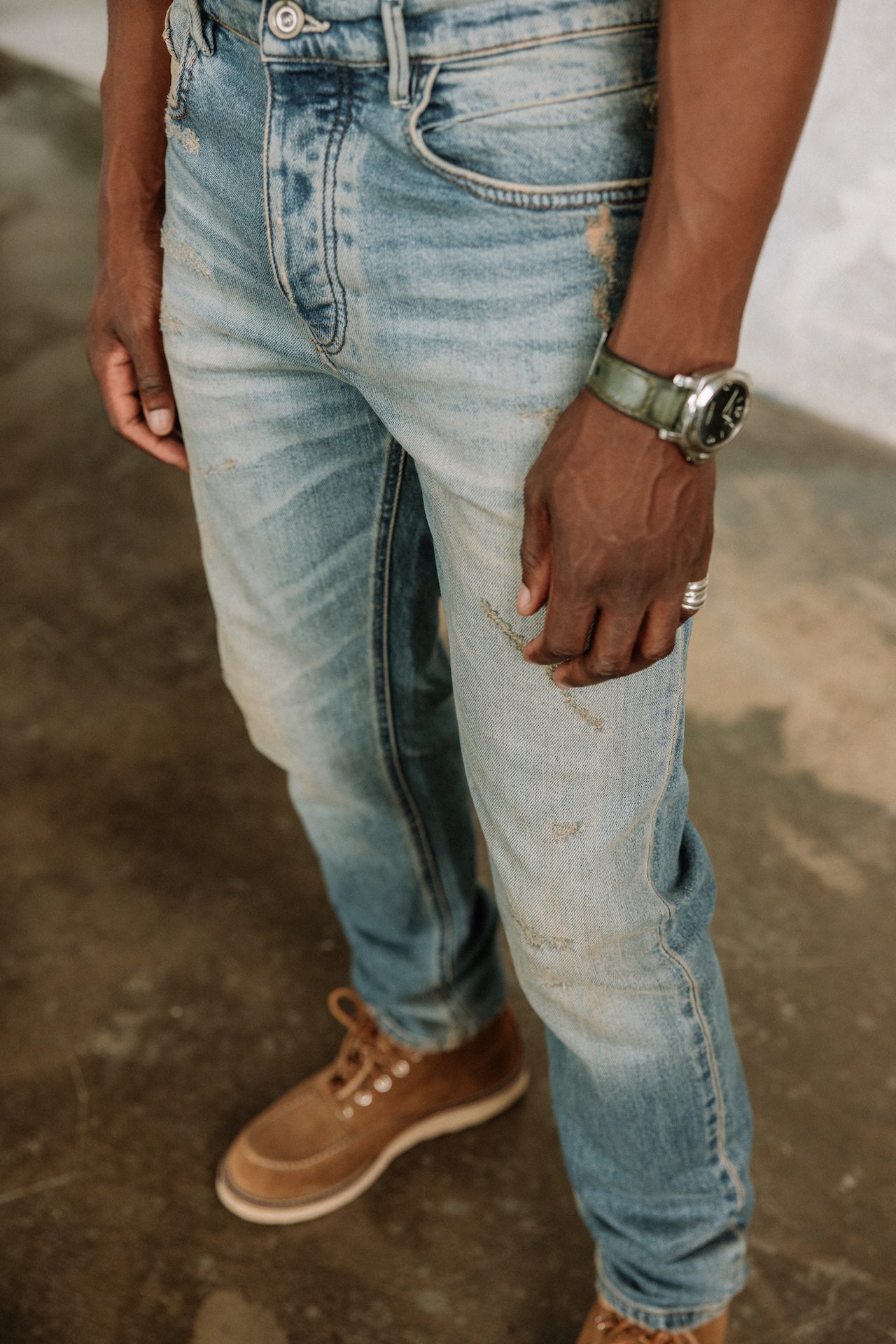 Jeans droit Mann Kurt shark | Freeman T. Porter