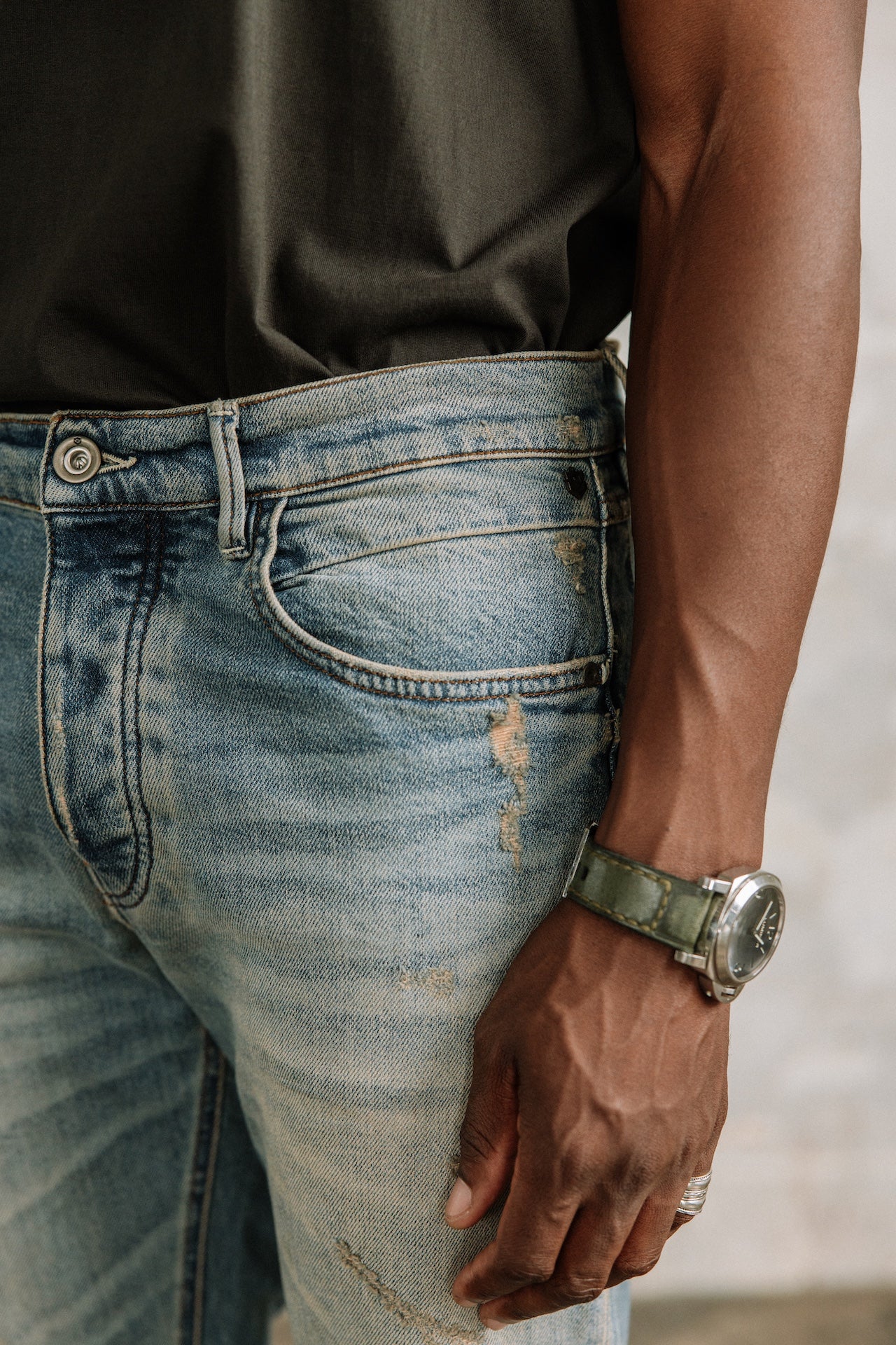 Jeans droit Mann Kurt shark | Freeman T. Porter