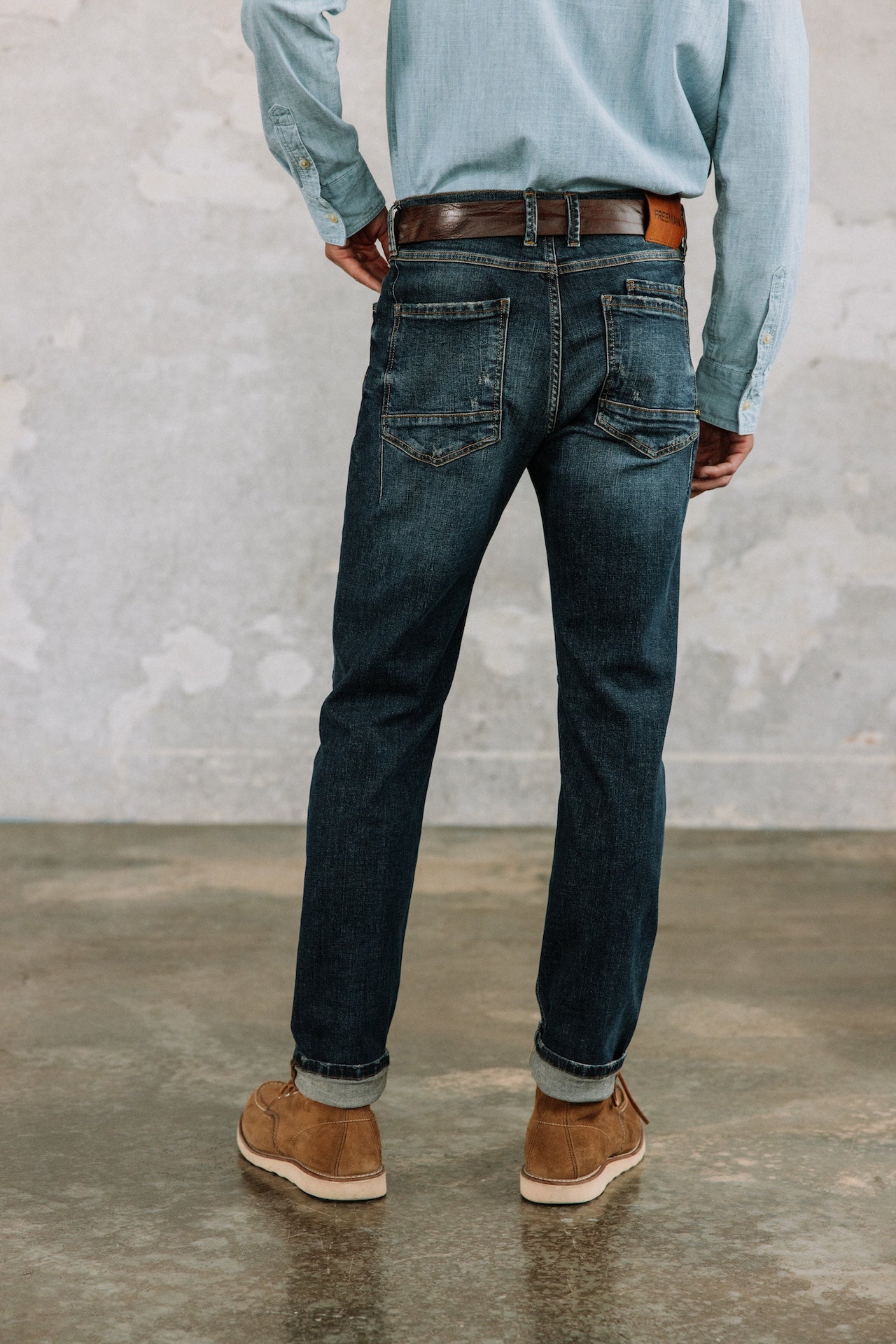 Jeans droit Hombres Kurt salute | Freeman T. Porter