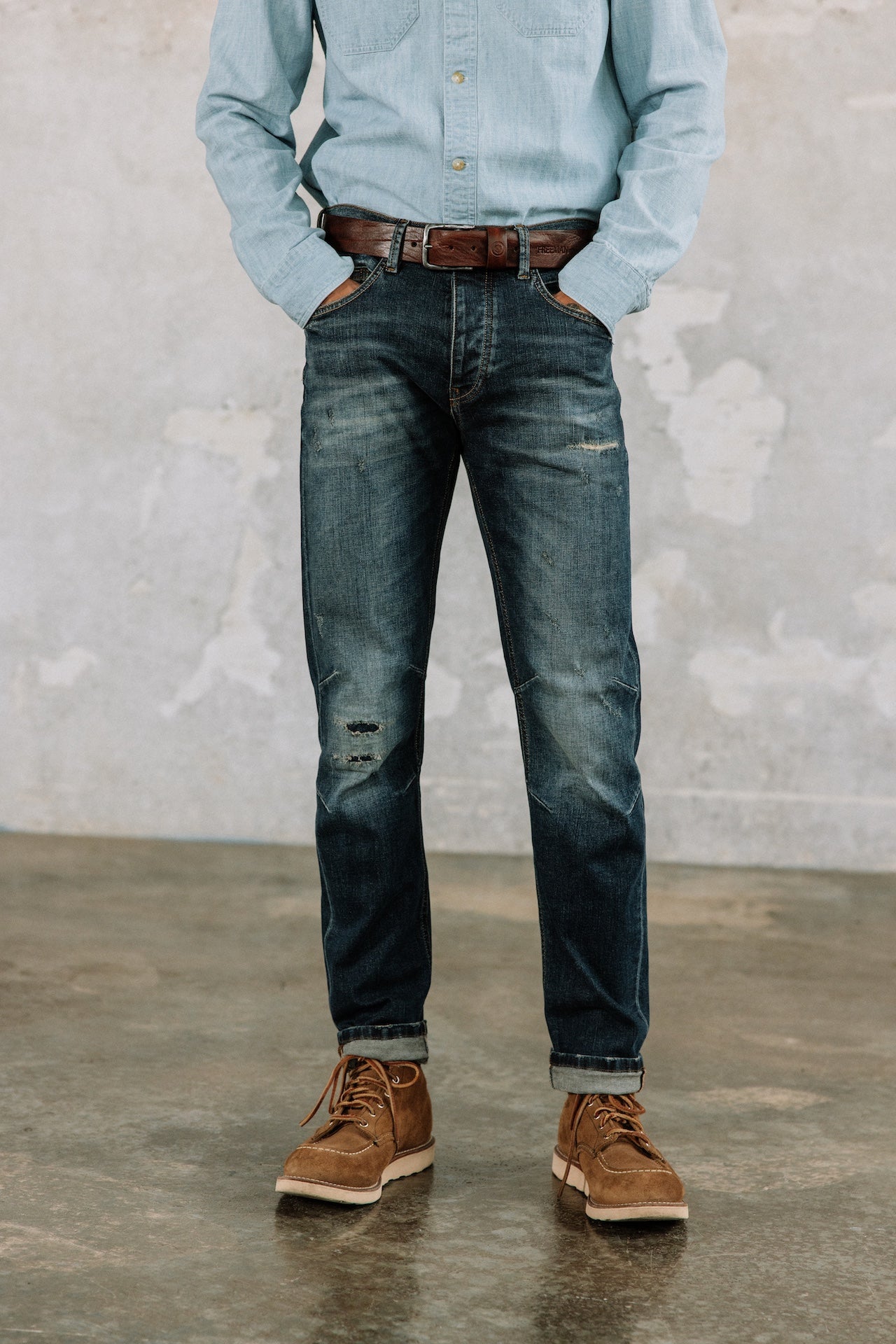 Jeans droit Mann Kurt salute | Freeman T. Porter
