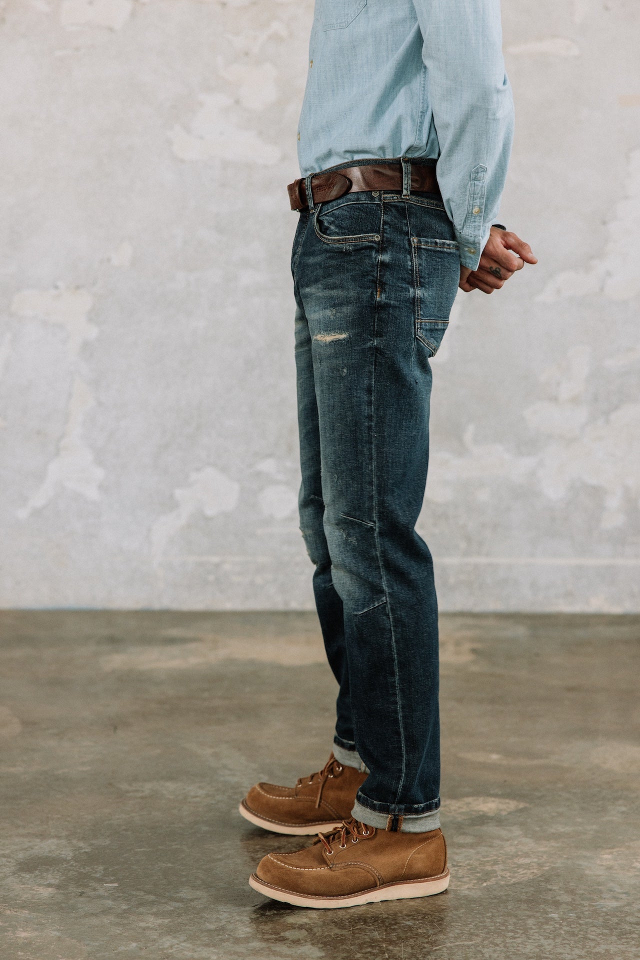 Jeans droit Mann Kurt salute | Freeman T. Porter