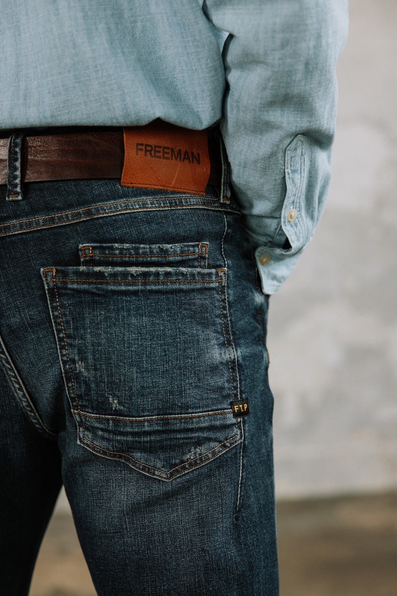 Jeans droit Mann Kurt salute | Freeman T. Porter
