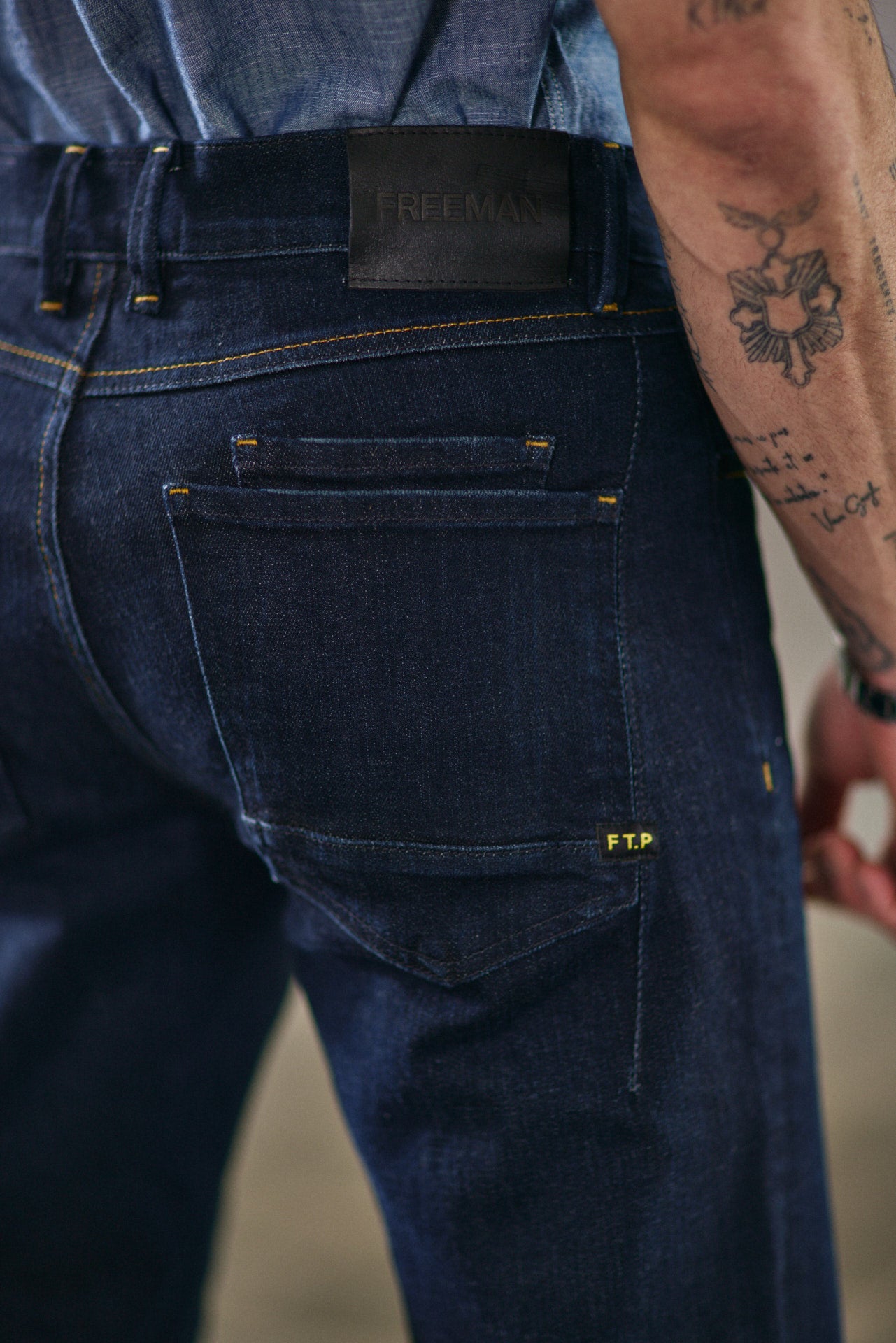 Jeans droit Men Kurt faraw | Freeman T. Porter