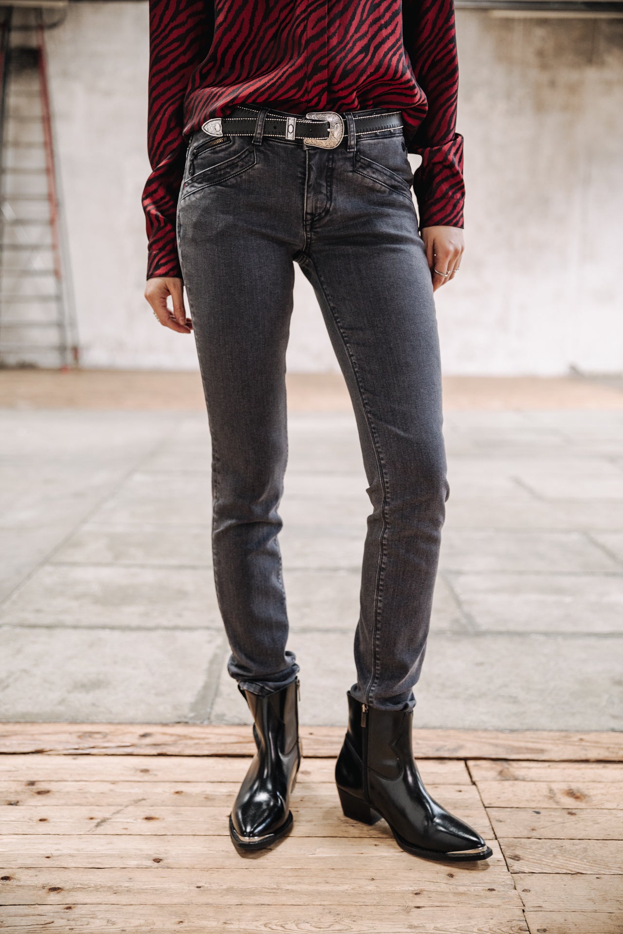 Jeans slim Femme Kaylee bornado | Freeman T. Porter
