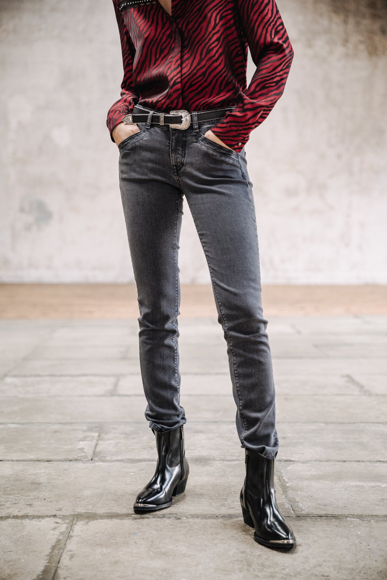 Jeans slim Femme Kaylee bornado | Freeman T. Porter