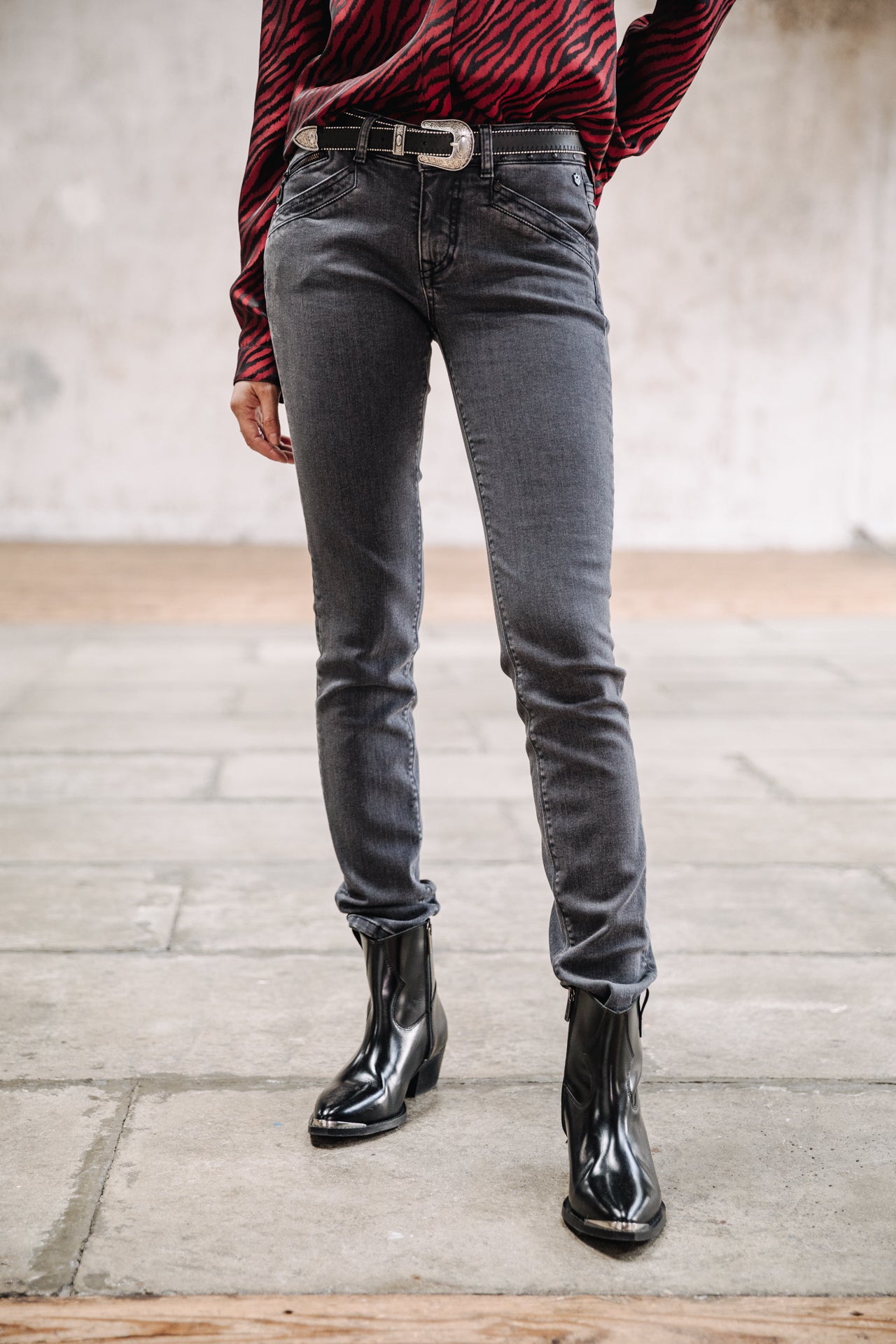 Jeans slim Femme Kaylee bornado | Freeman T. Porter