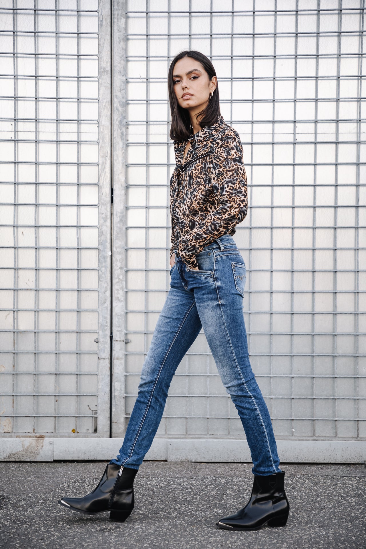 Jeans slim Woman Kaylee saopolo med | Freeman T. Porter