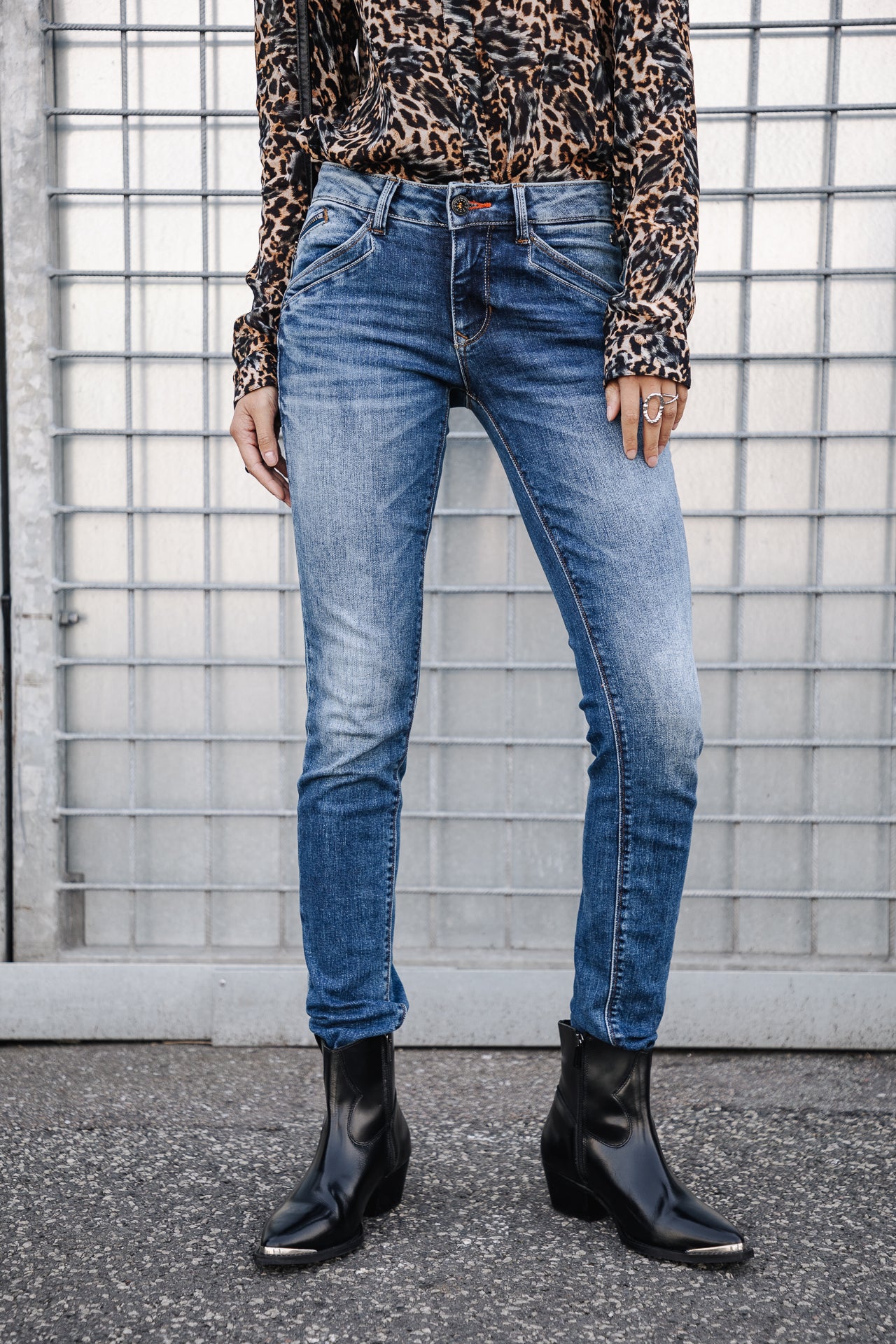 Jeans slim Woman Kaylee saopolo med | Freeman T. Porter