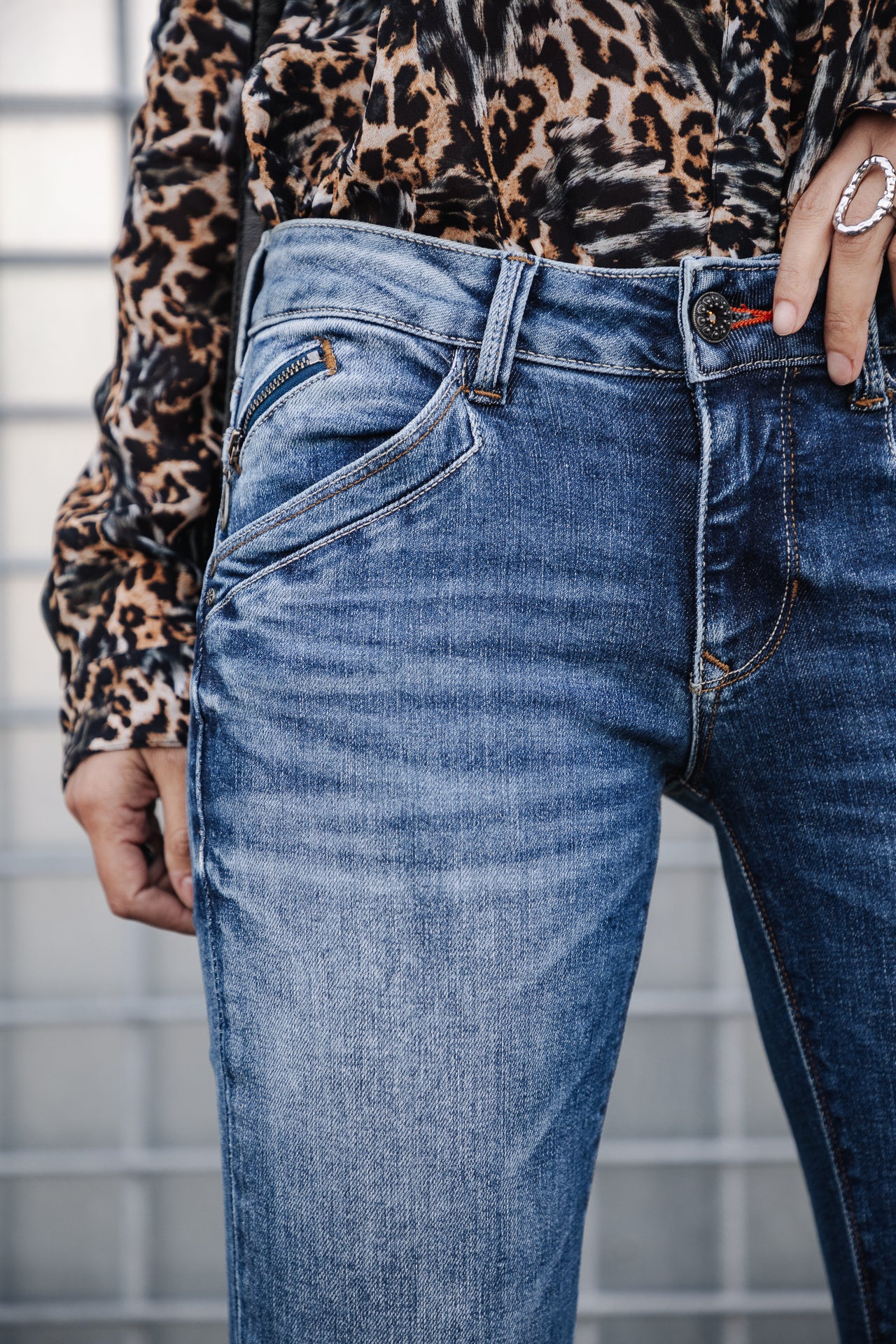 Jeans slim Woman Kaylee saopolo med | Freeman T. Porter