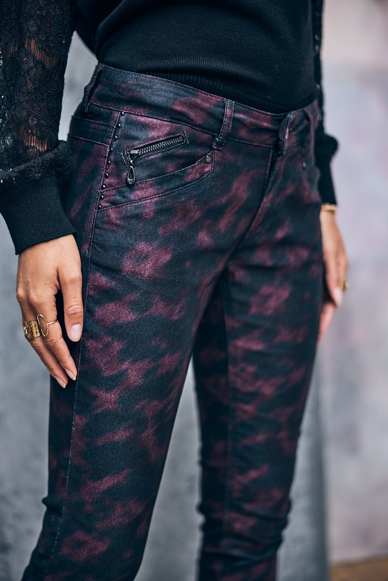 Pantalon slim Woman Kaylee Witchy original | Freeman T. Porter