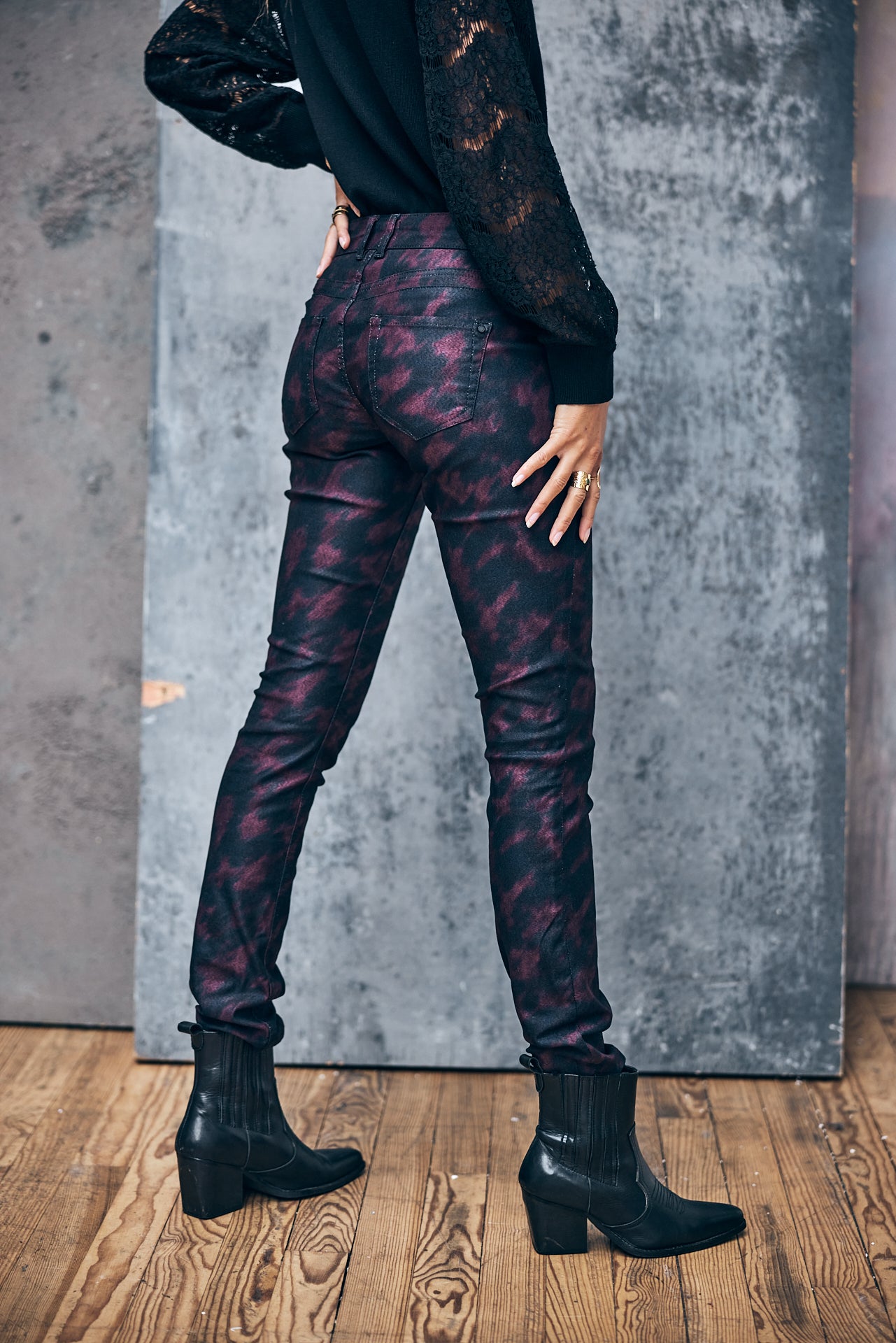 Pantalon slim Woman Kaylee Witchy original | Freeman T. Porter