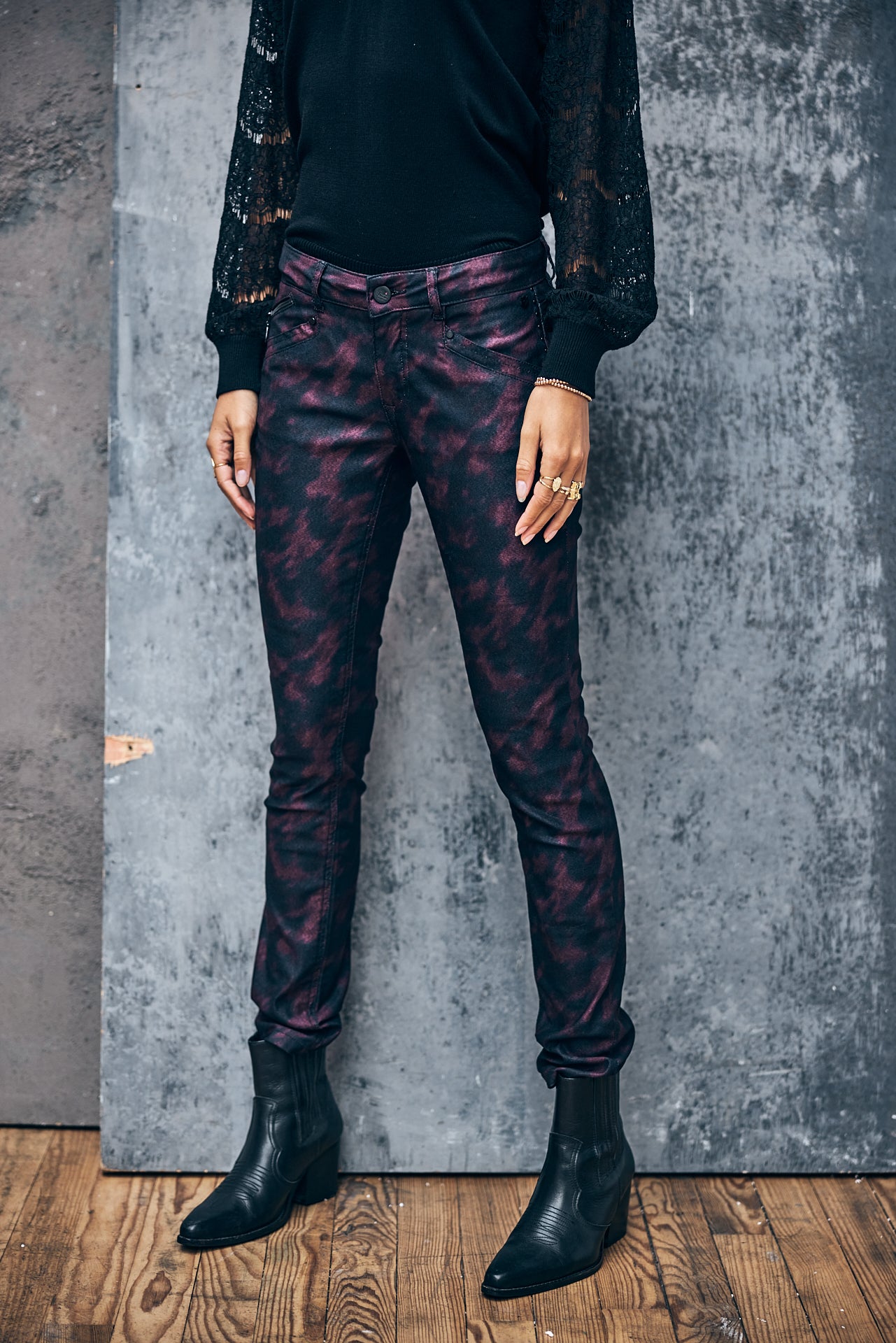 Pantalon slim Woman Kaylee Witchy original | Freeman T. Porter