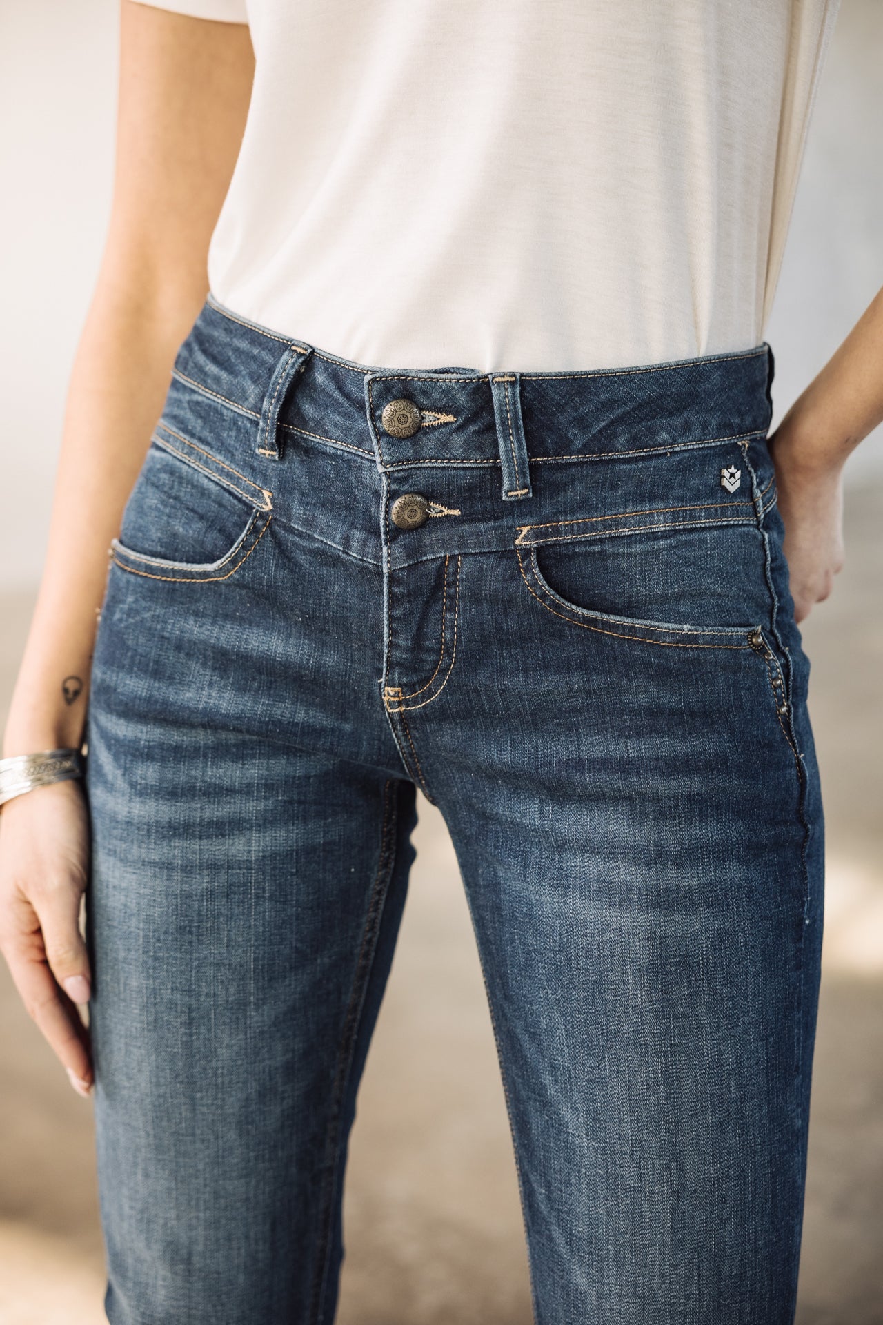 Jeans droit Femme Madie fever | Freeman T. Porter