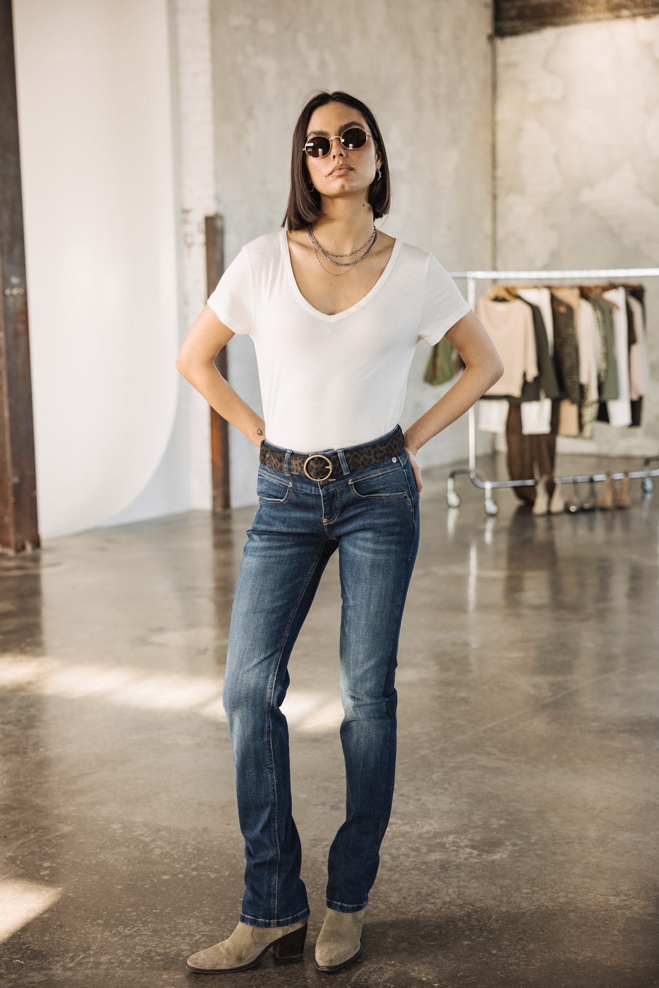 Straight jeans Woman Madie fever | Freeman T. Porter