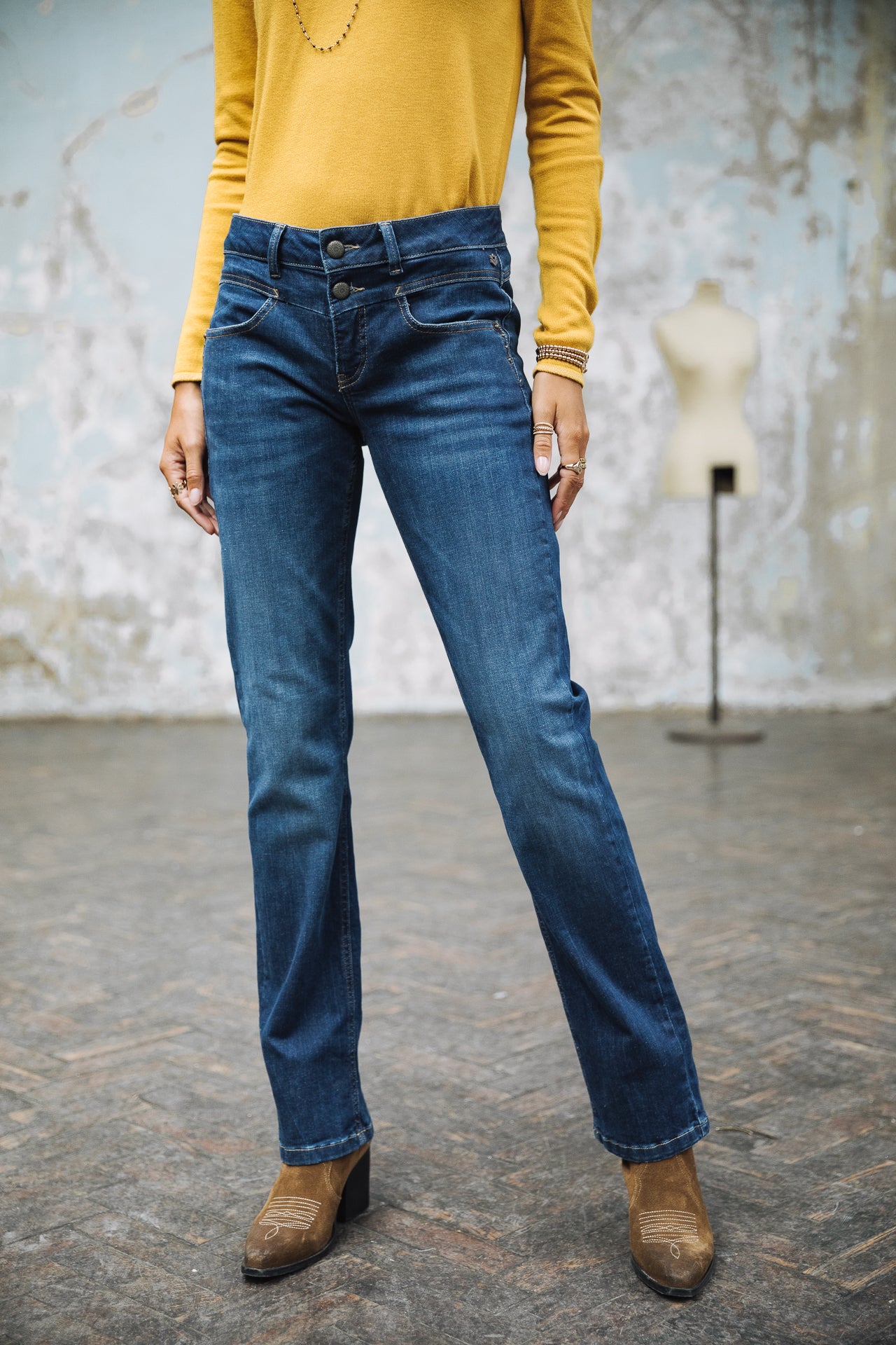 Jeans droit Femme Madie fever | Freeman T. Porter