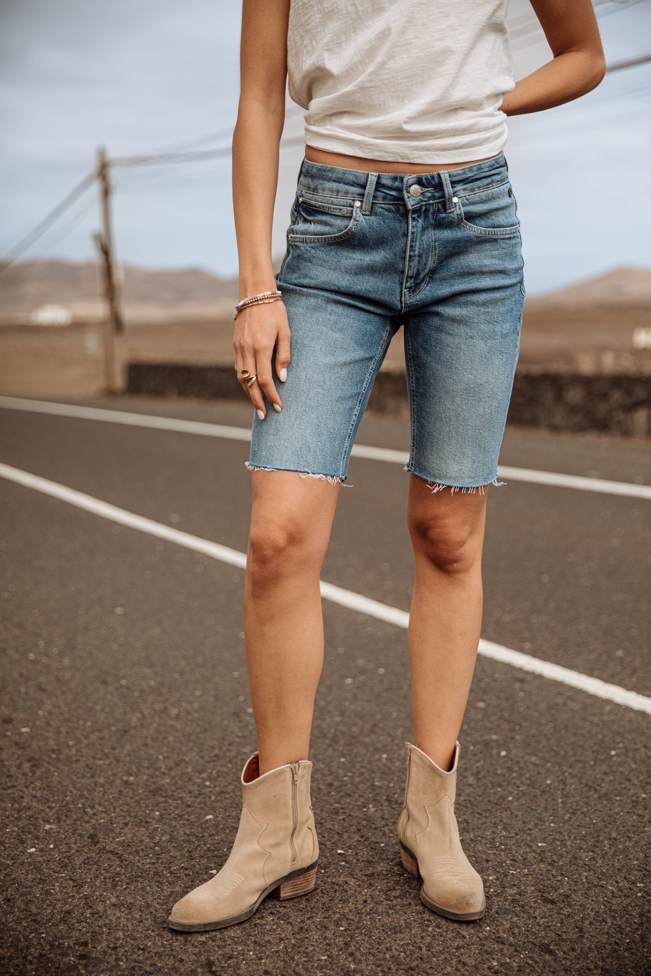 Short long Femme Cameron britain | Freeman T. Porter
