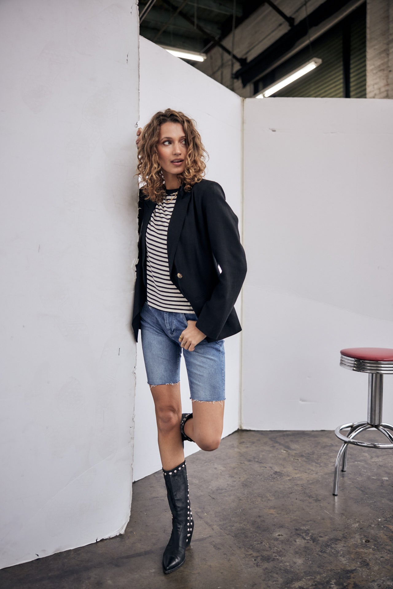 Short long Femme Cameron britain | Freeman T. Porter