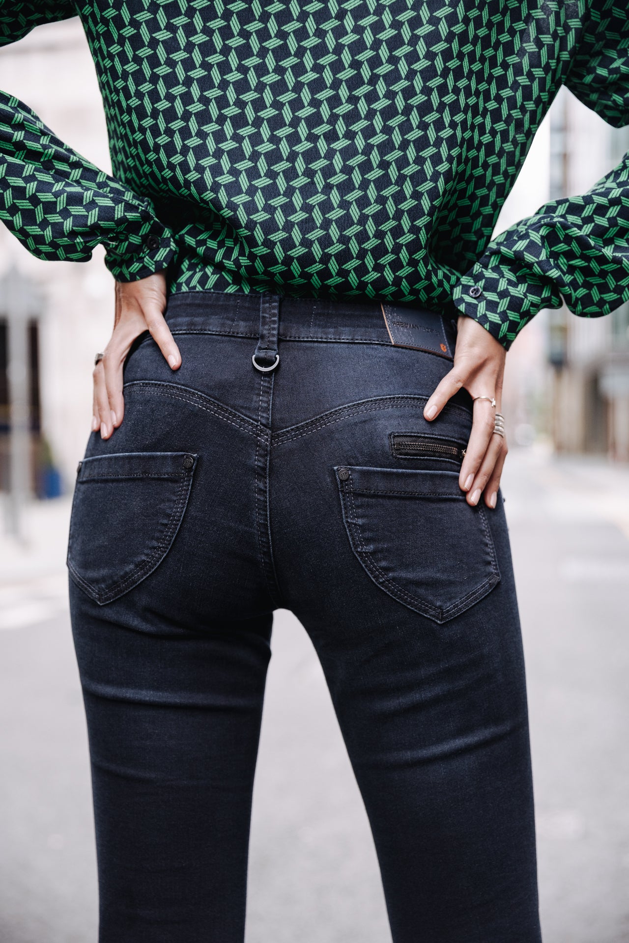 Jeans super slim 7/8 Femme Alexa Cropped malmo | Freeman T. Porter