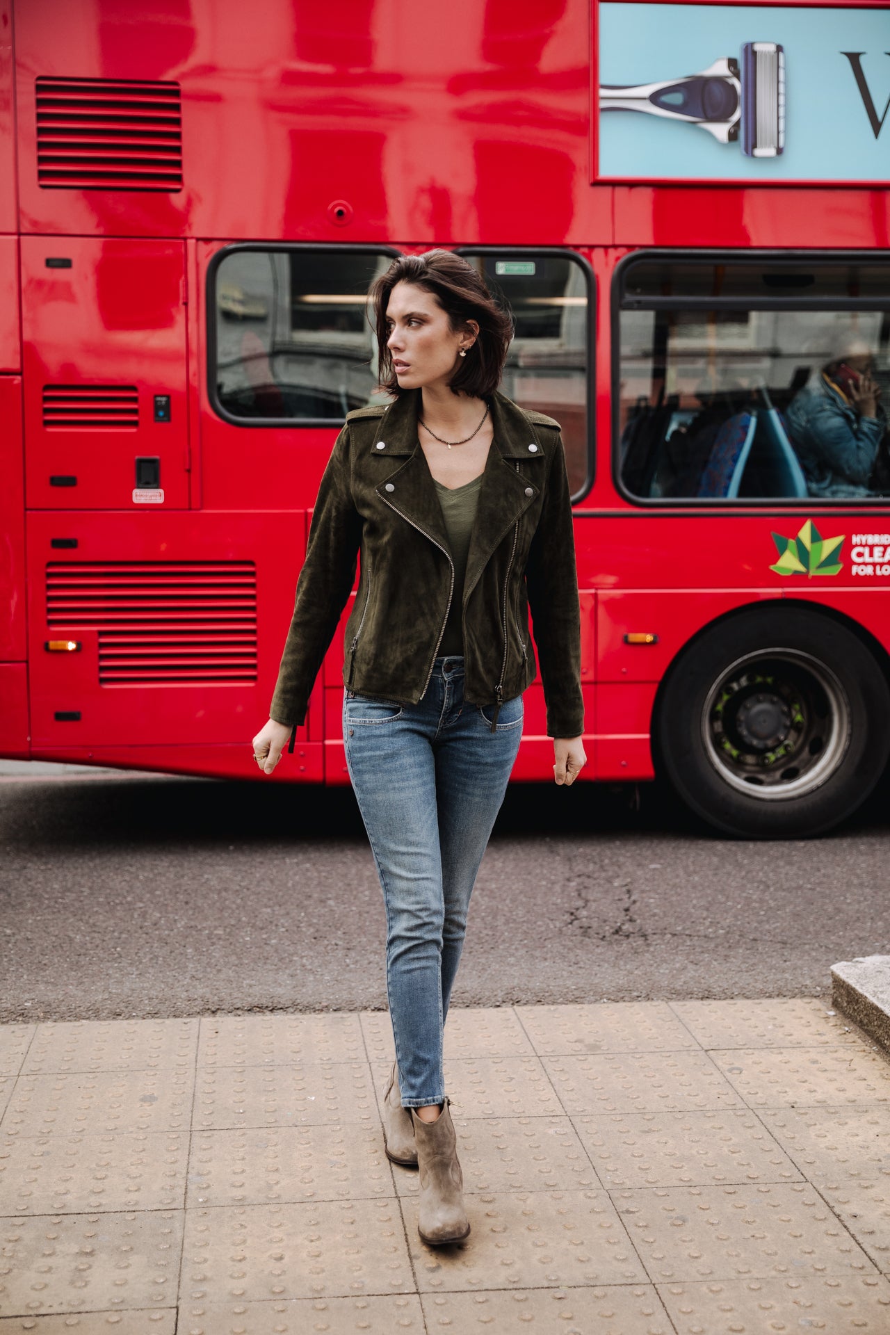 Jeans super slim 7/8 Woman Alexa Cropped miego | Freeman T. Porter