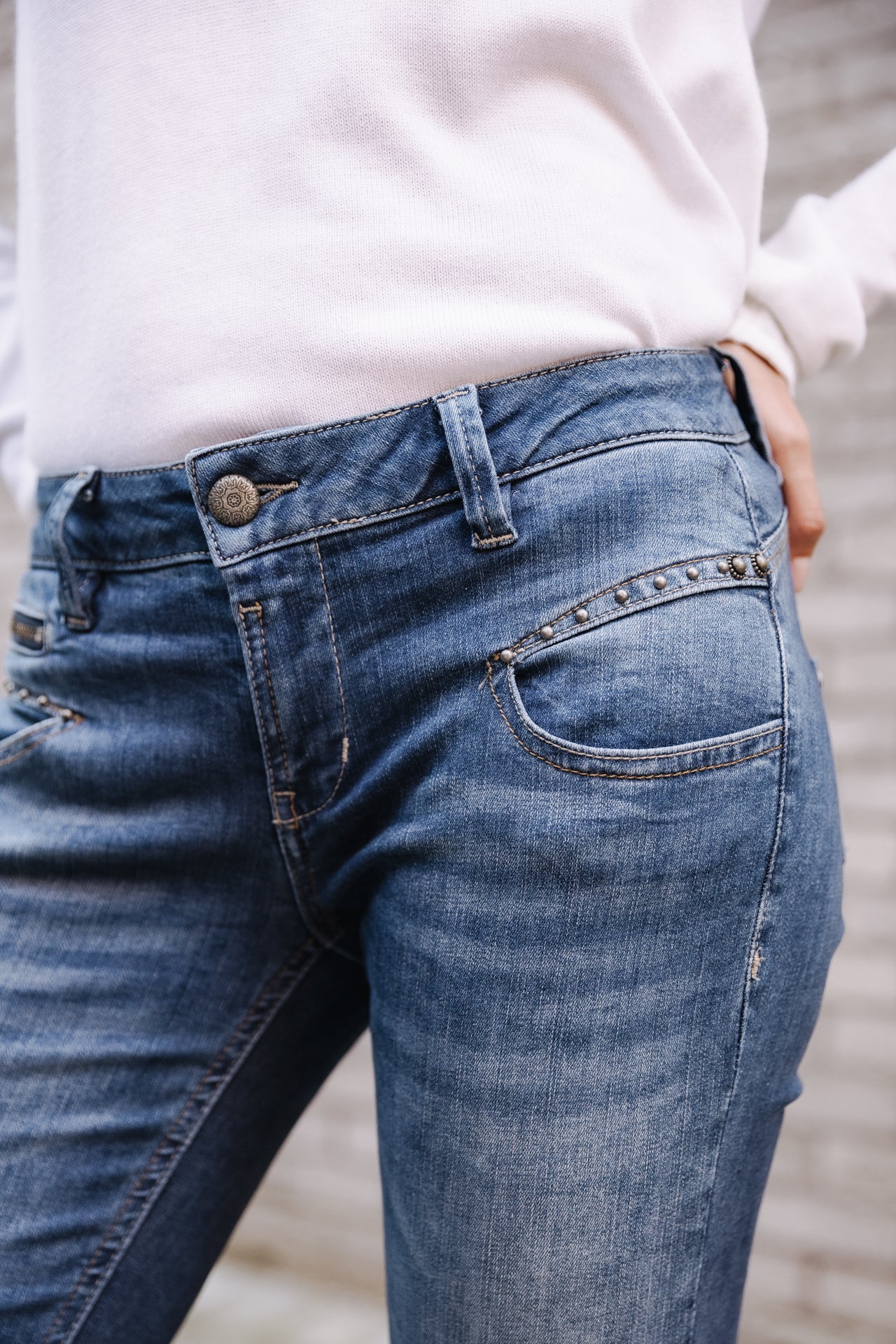 Jeans slim Femme Alexa Cropped fever | Freeman T. Porter