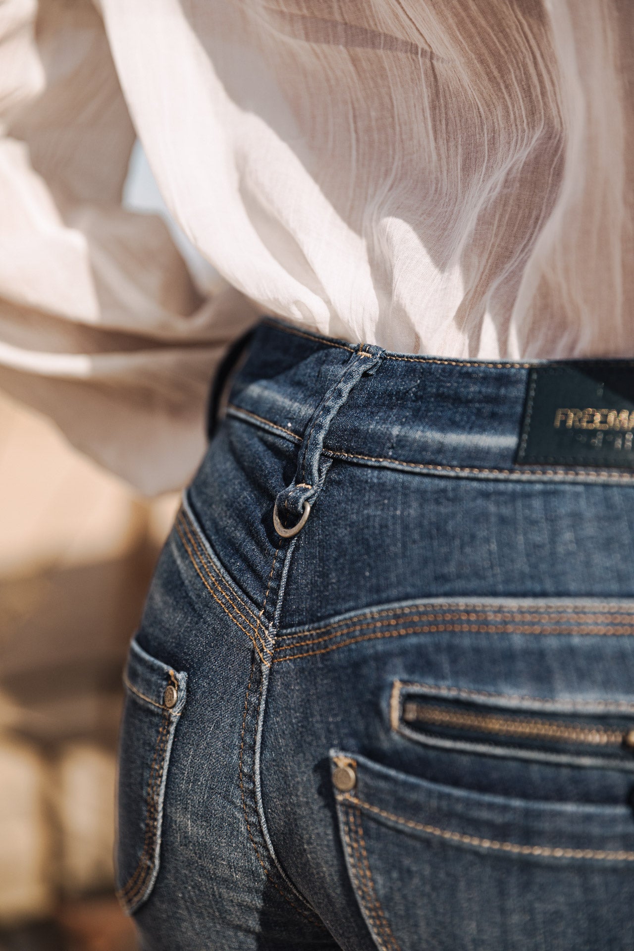 Jeans slim Femme Alexa Cropped fever | Freeman T. Porter