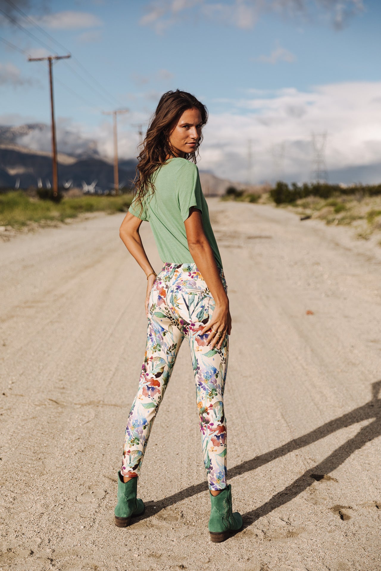 Pantalon super slim 7/8 Mujer Alexa Cropped Ribella original | Freeman T. Porter