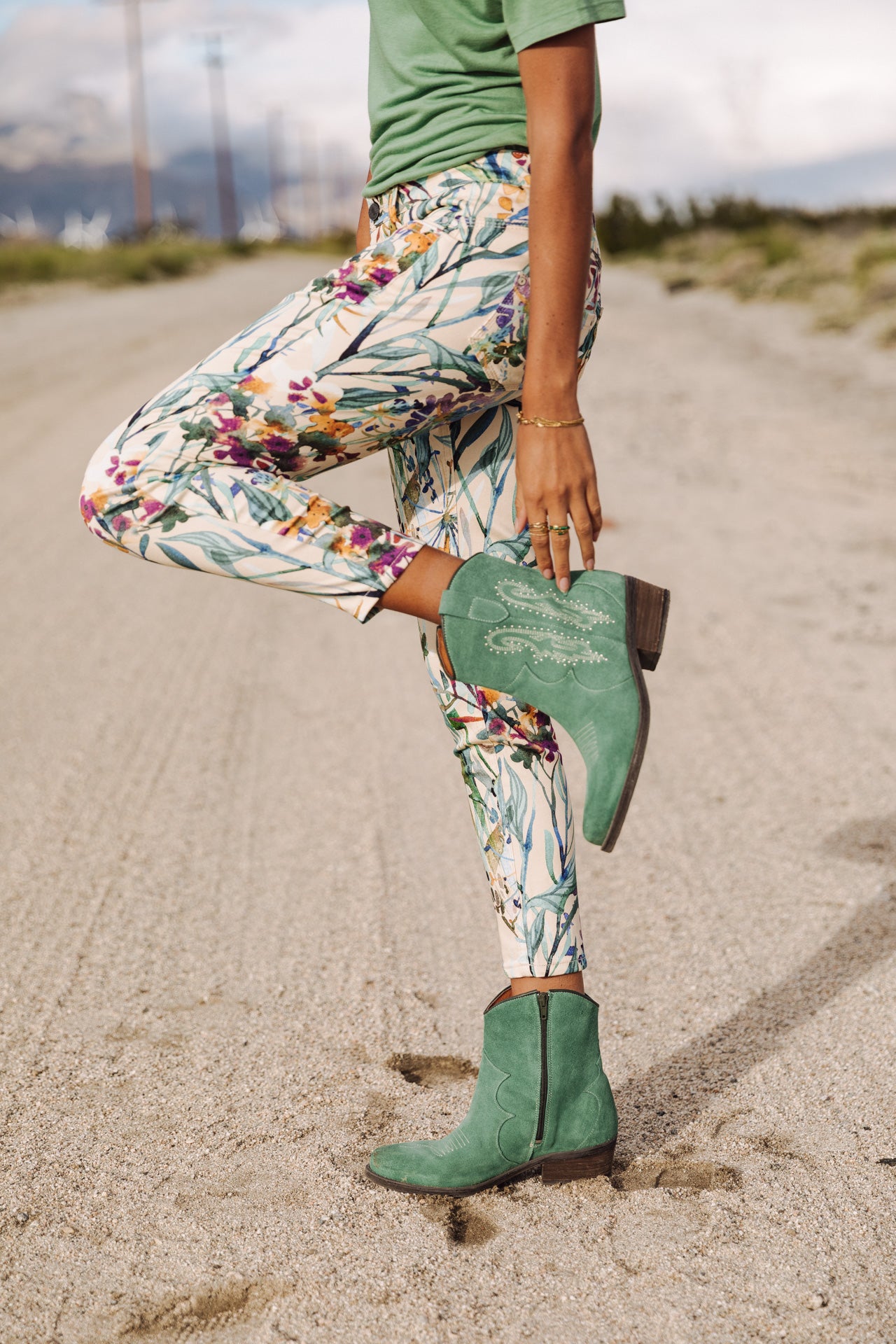 Pantalon super slim 7/8 Mujer Alexa Cropped Ribella original | Freeman T. Porter