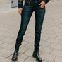 Hohe Taille schlanke Jeans Frau Alexa High Waist eclipse | Freeman T. Porter