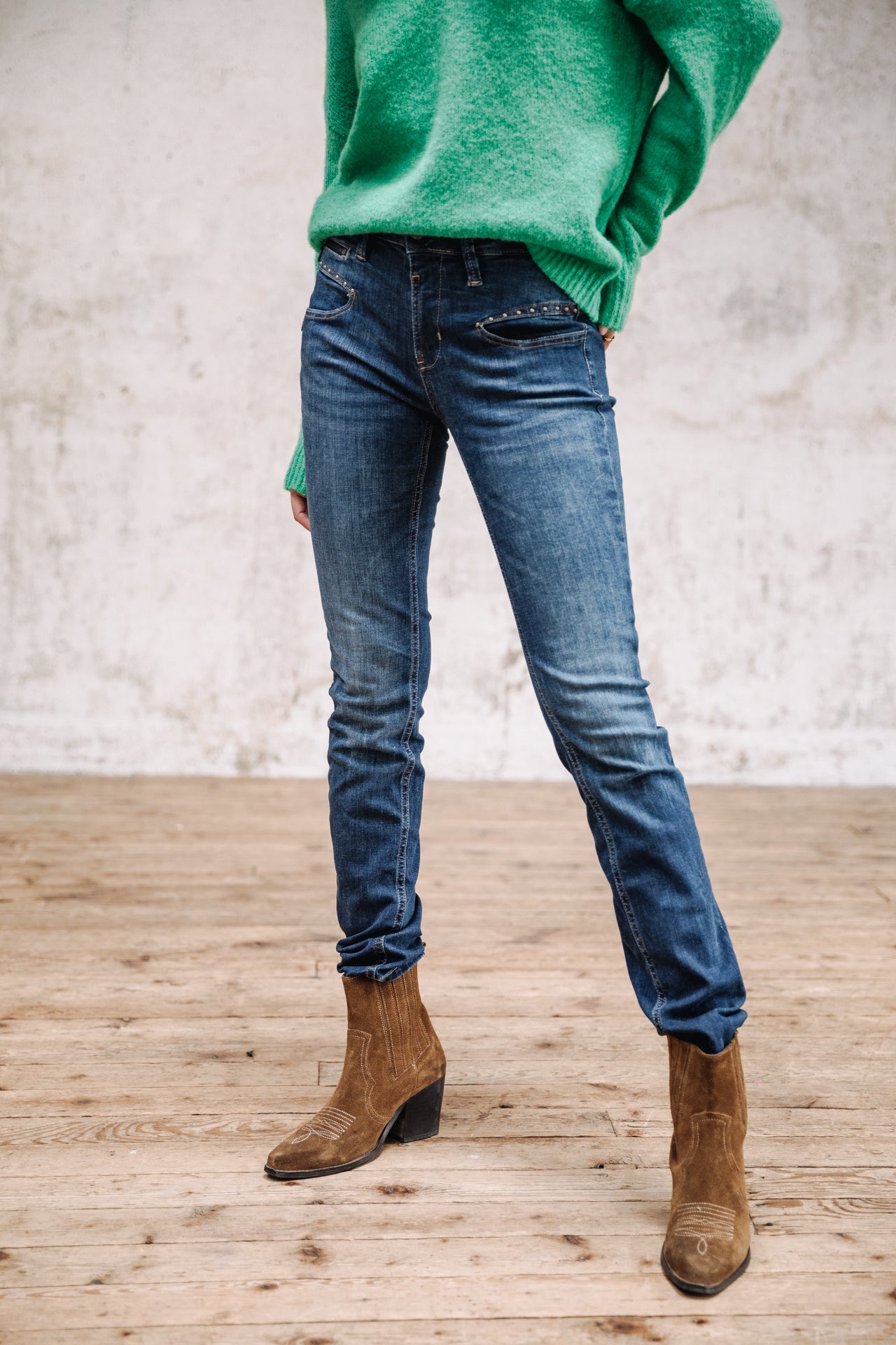 Jeans slim Femme Alexa High Waist fever | Freeman T. Porter