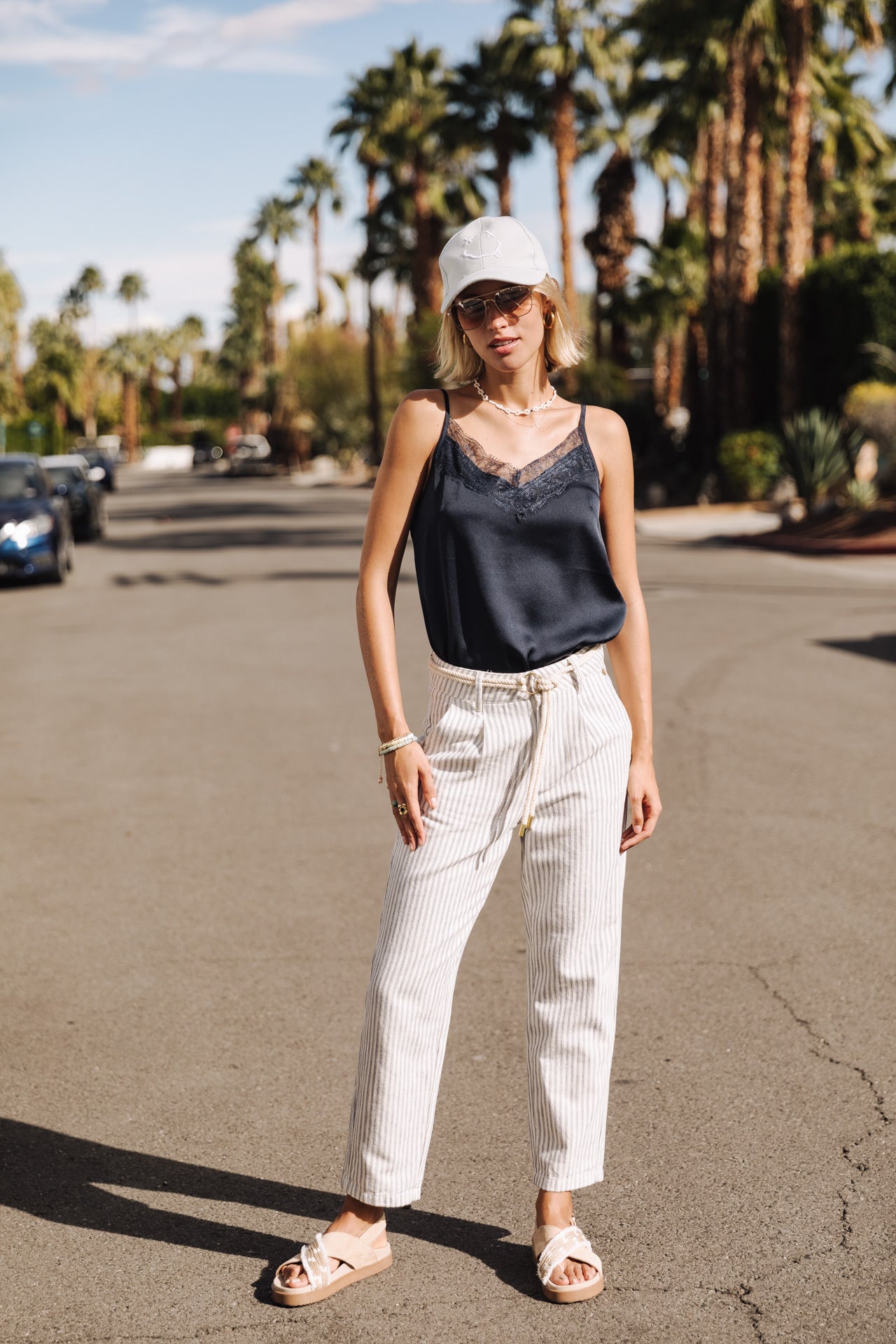 Pantalon taille haute Femme Samara Varda original | Freeman T. Porter