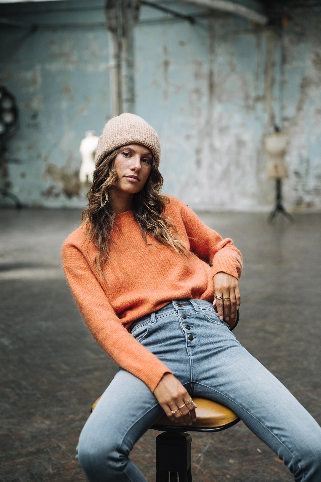 Jeans slim taille haute Femme Meryle buddy | Freeman T. Porter
