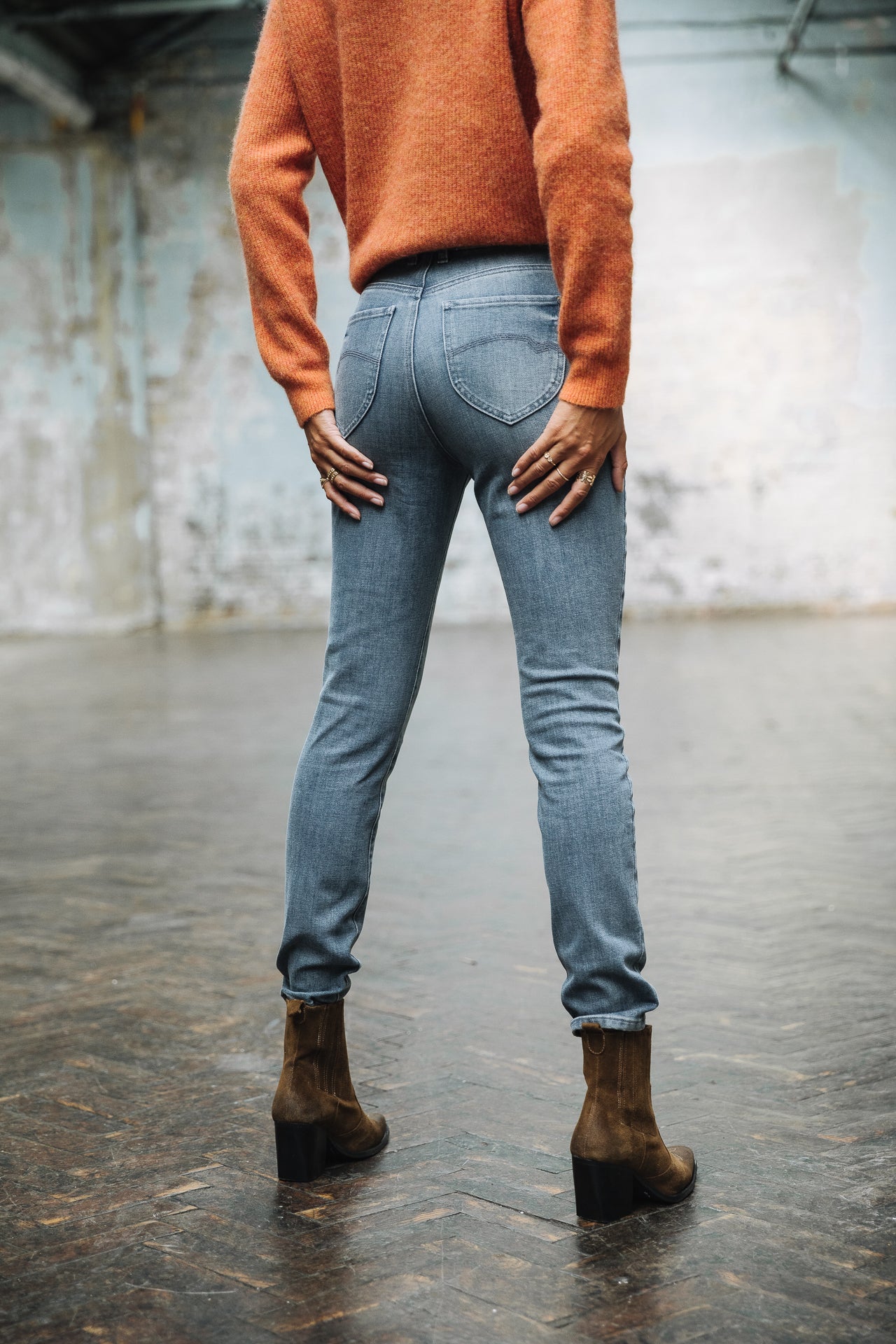 Jeans slim taille haute Femme Meryle buddy | Freeman T. Porter