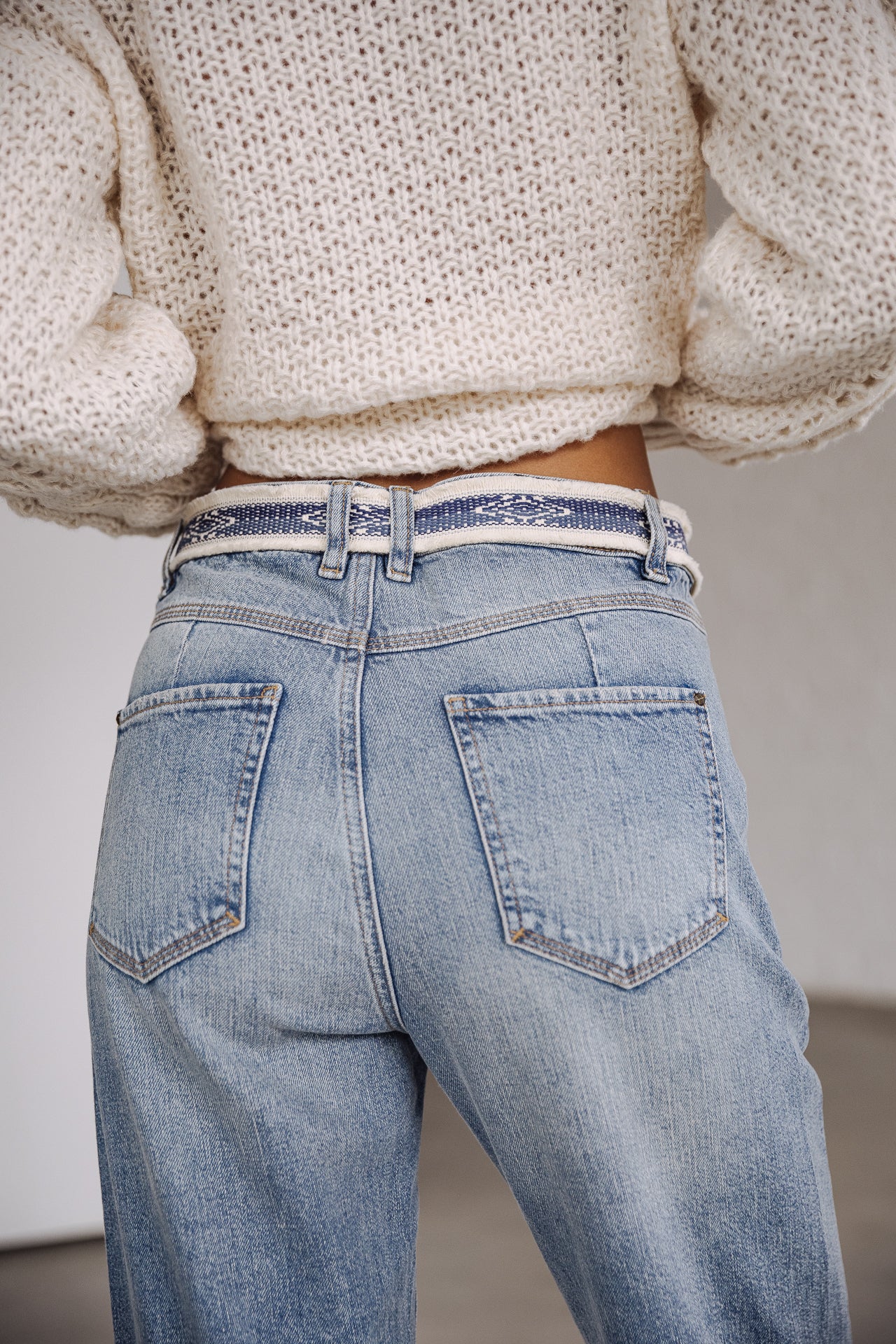 Jeans slouchy Femme Natasha Denim fitz | Freeman T. Porter