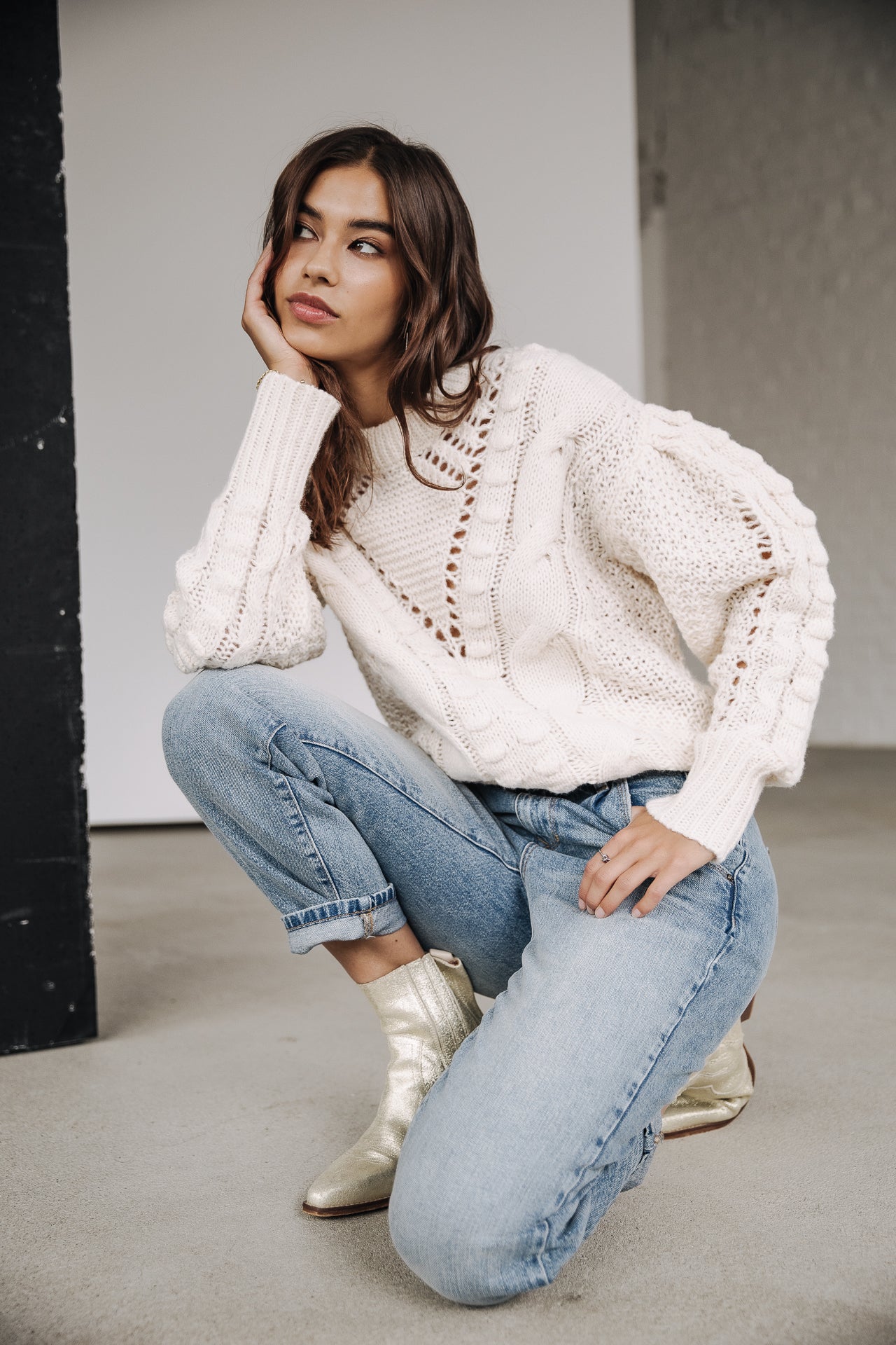 Jeans slouchy Femme Natasha Denim fitz | Freeman T. Porter
