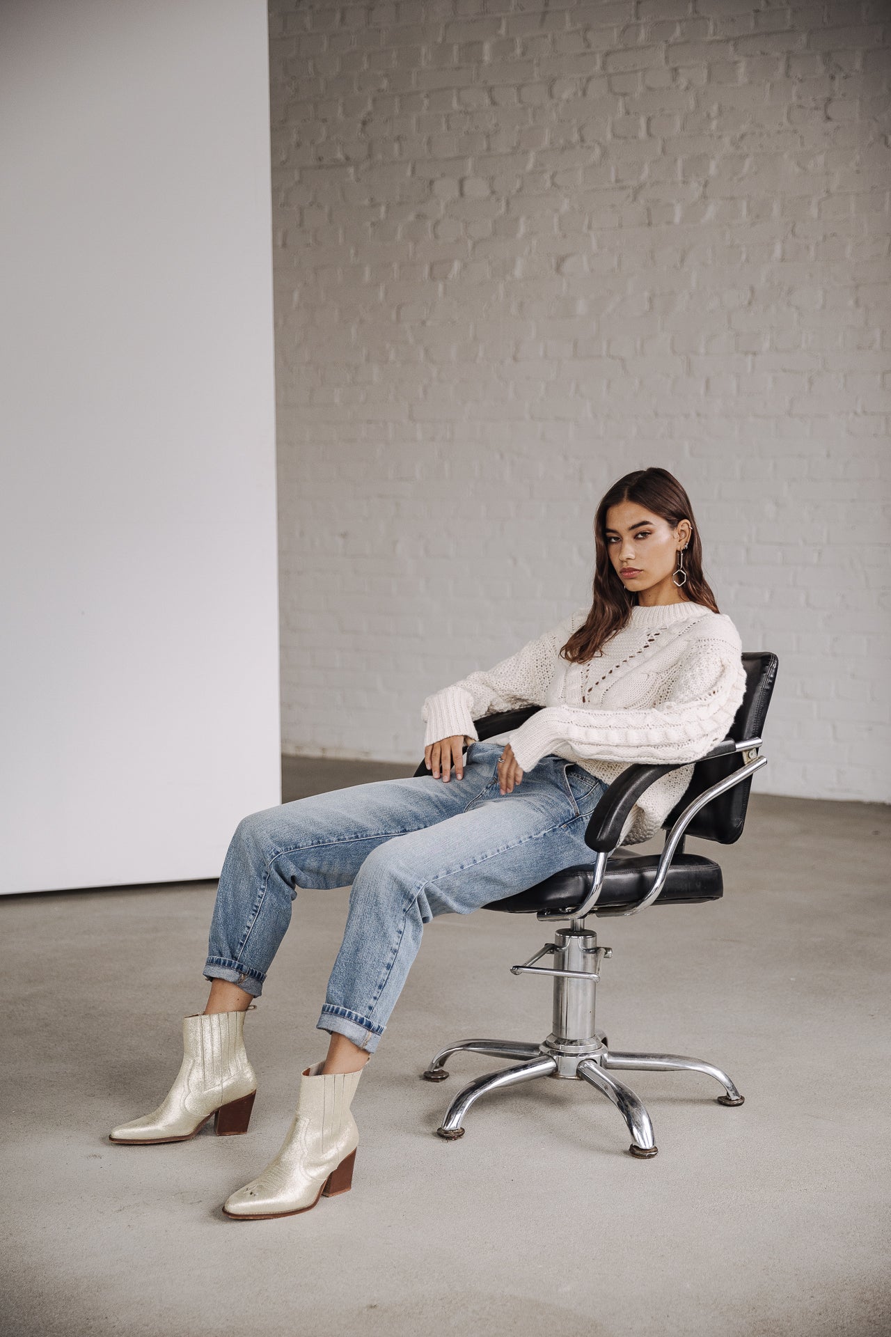 Jeans slouchy Femme Natasha Denim fitz | Freeman T. Porter