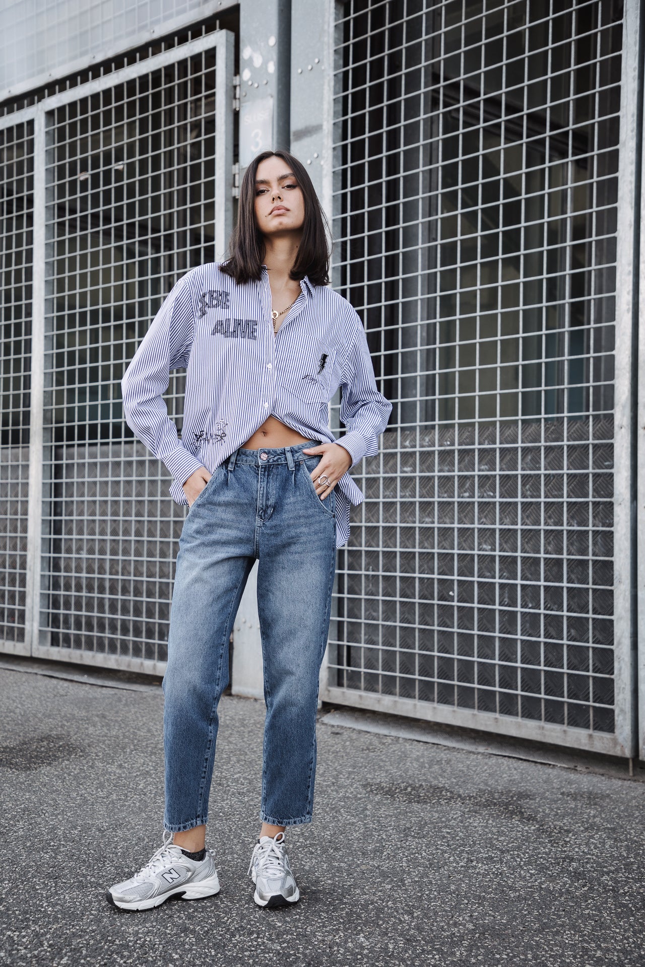 Jeans slouchy Femme Natasha Denim frankley | Freeman T. Porter