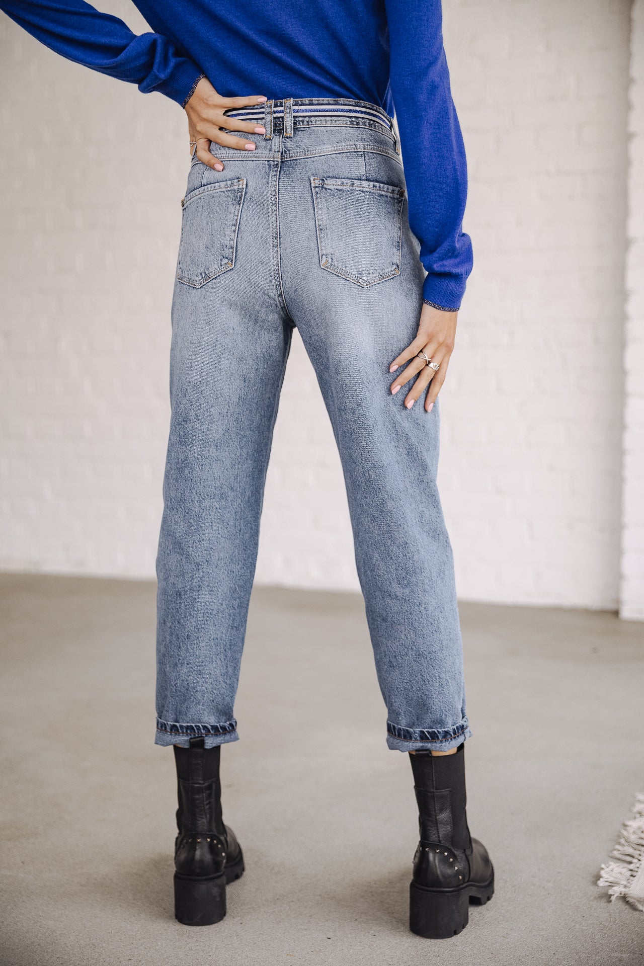 Jeans slouchy Femme Natasha Denim melvis | Freeman T. Porter