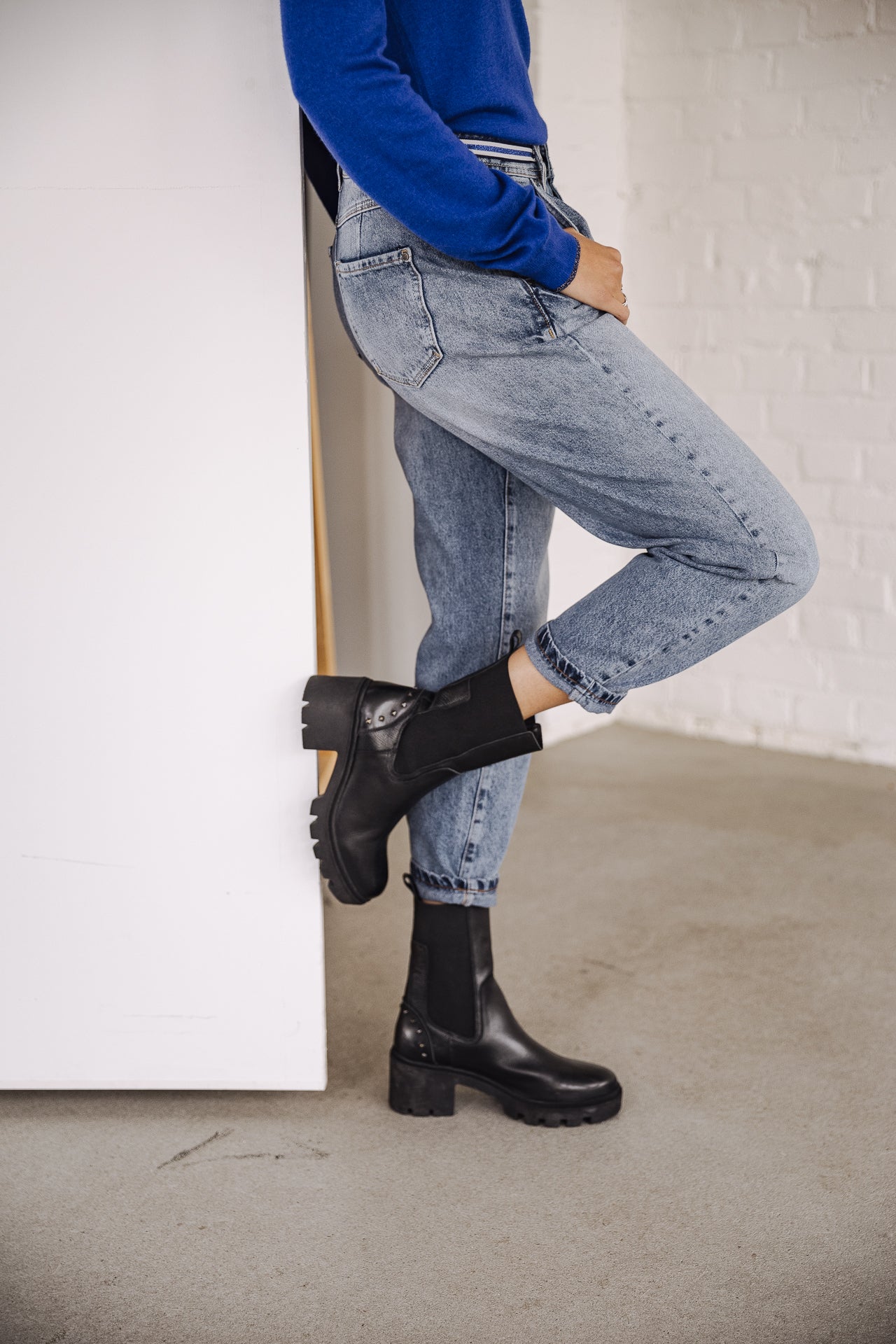 Jeans slouchy Femme Natasha Denim melvis | Freeman T. Porter