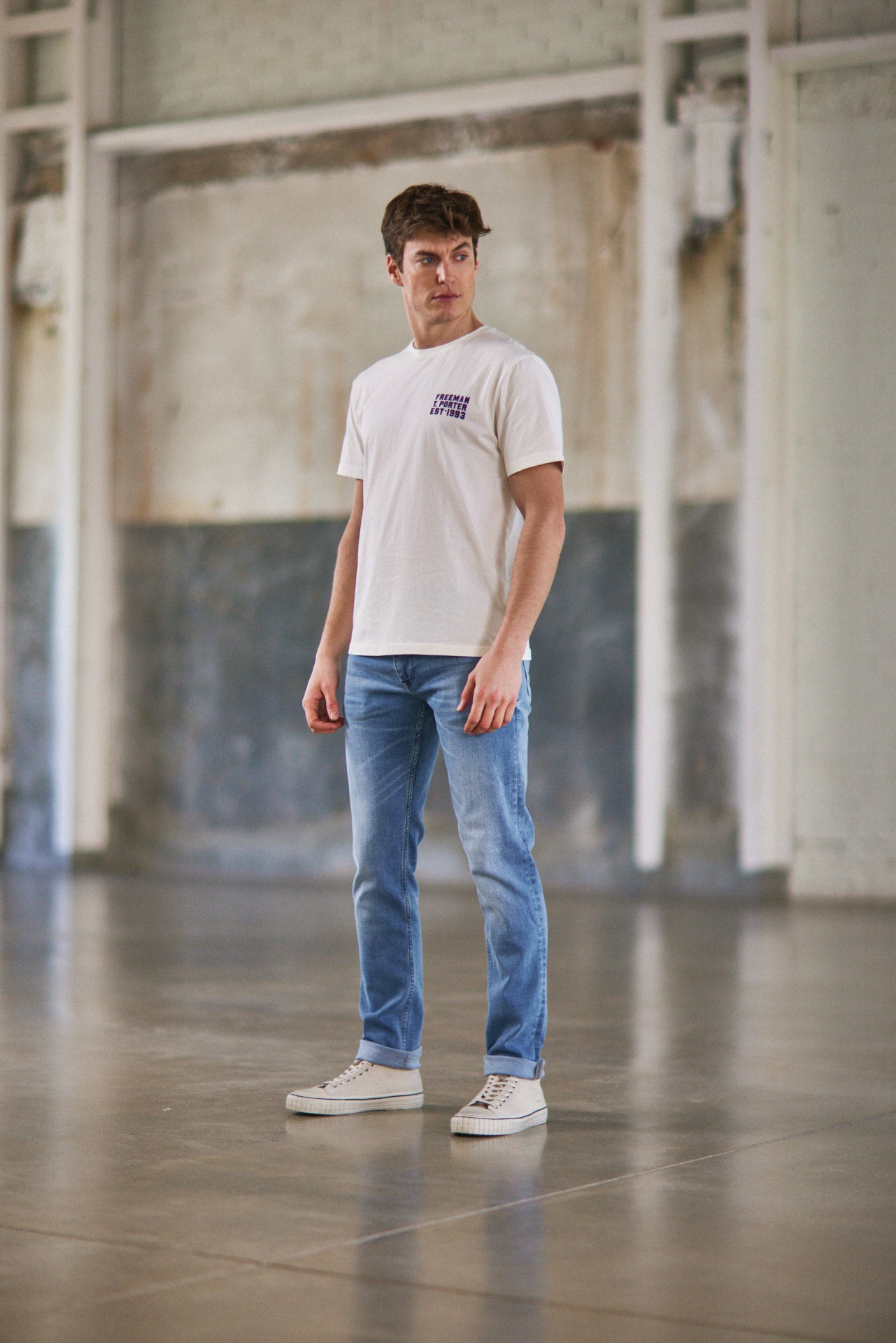 Jeans droit Men Jimmy polynesia | Freeman T. Porter